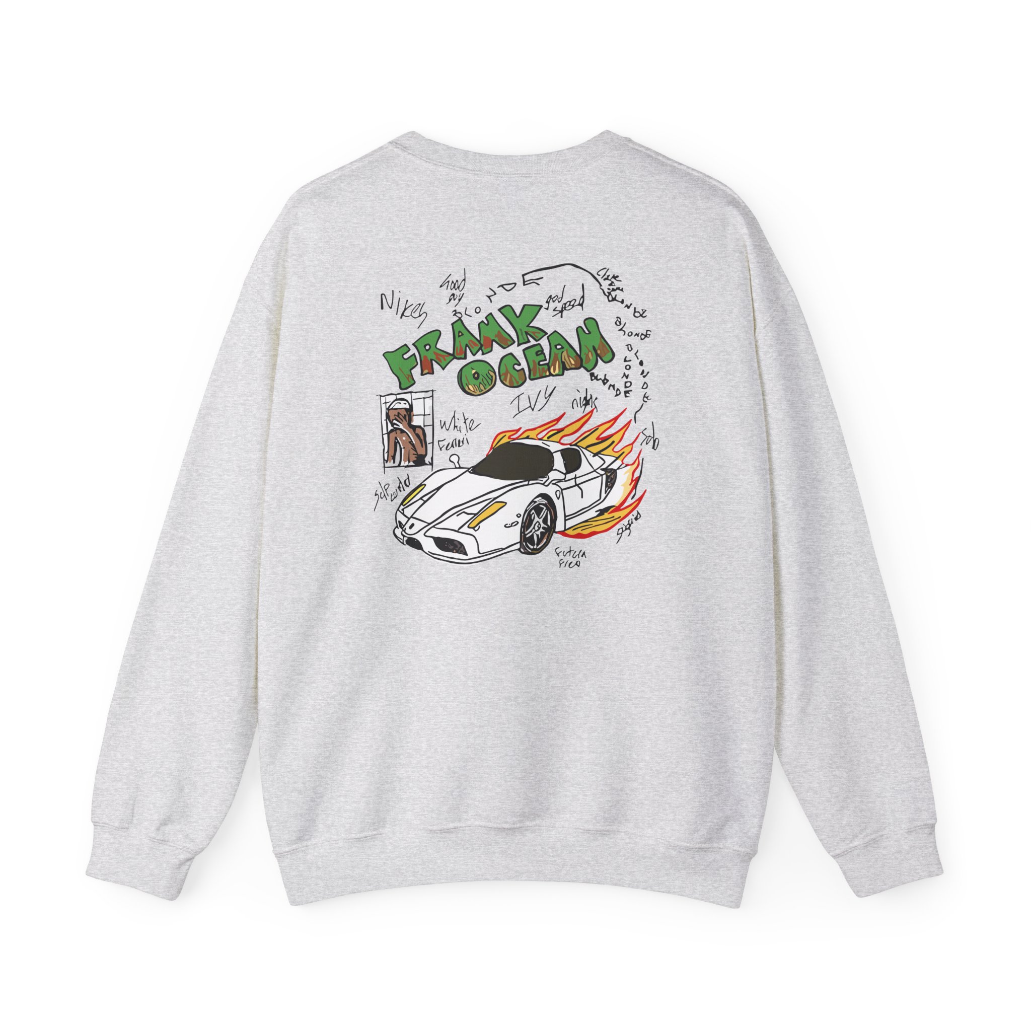 Frank Ocean Blond Art Unisex Heavy Blend Crewneck Sweatshirt