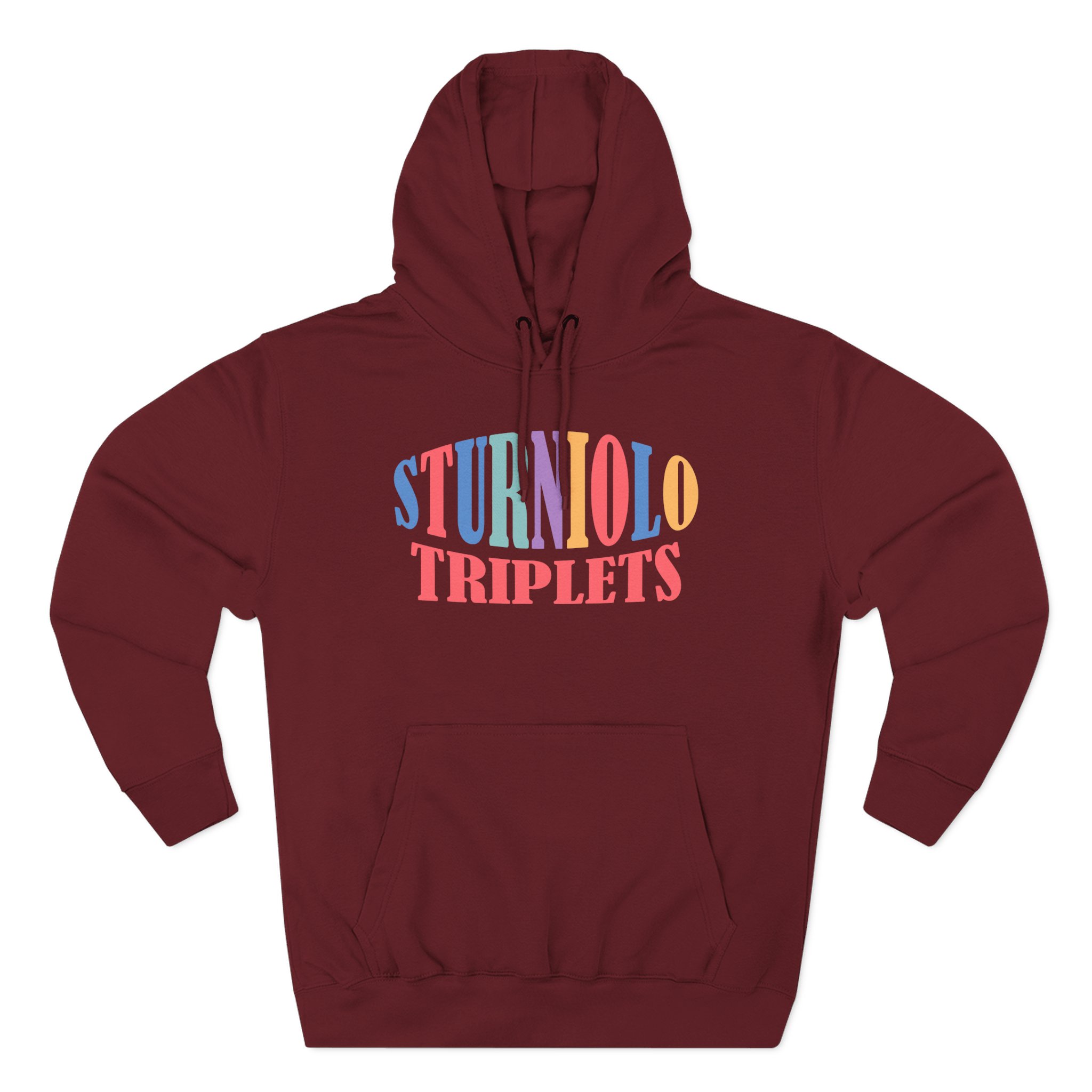 Sturniolo Triplets Trendy Let's Trip Three-Panel Fleece Hoodie