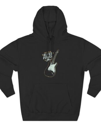 Eric Clapton Livin on Blues Power Three-Panel Fleece Hoodie