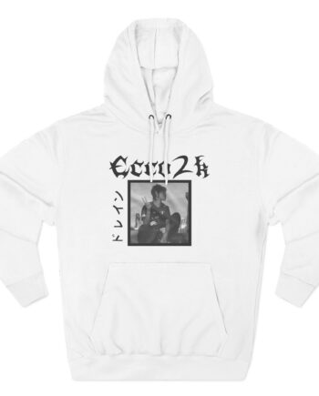 Ecco2k Three-Panel Fleece Hoodie