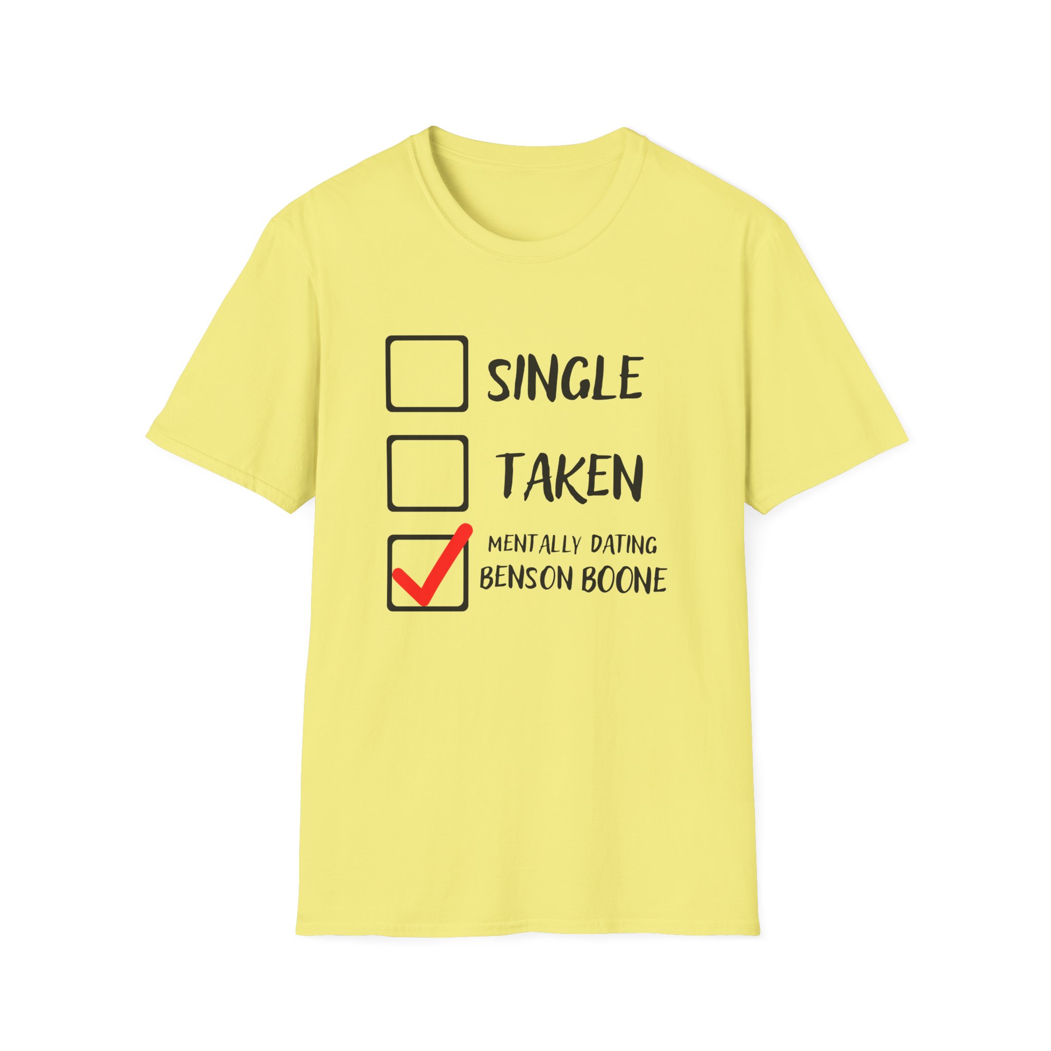 Benson Boone Mentally Dating Unisex Softstyle T-Shirt