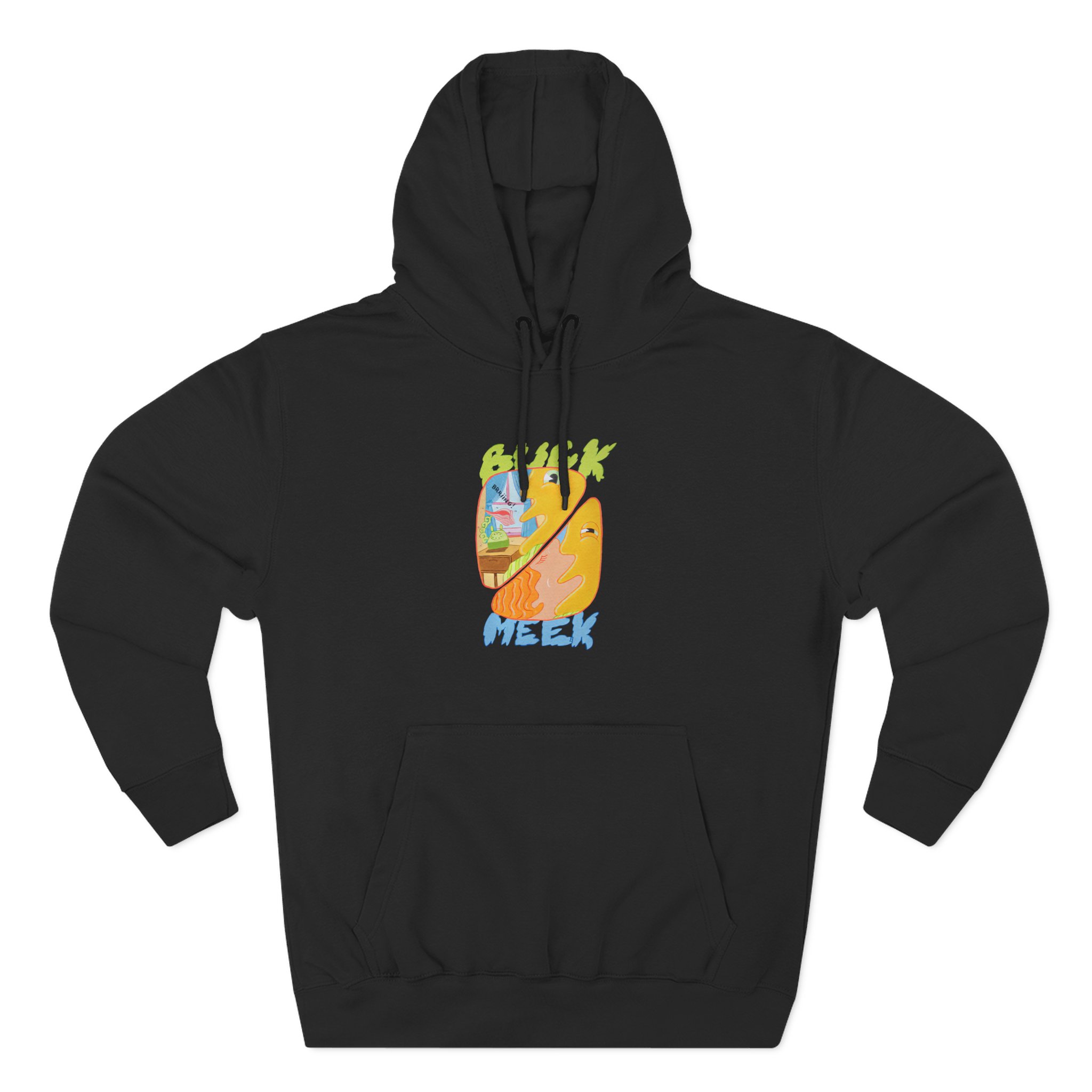 Adrianne Lenker Buck Meek Ringing Shell Three-panel Fleece Hoodie