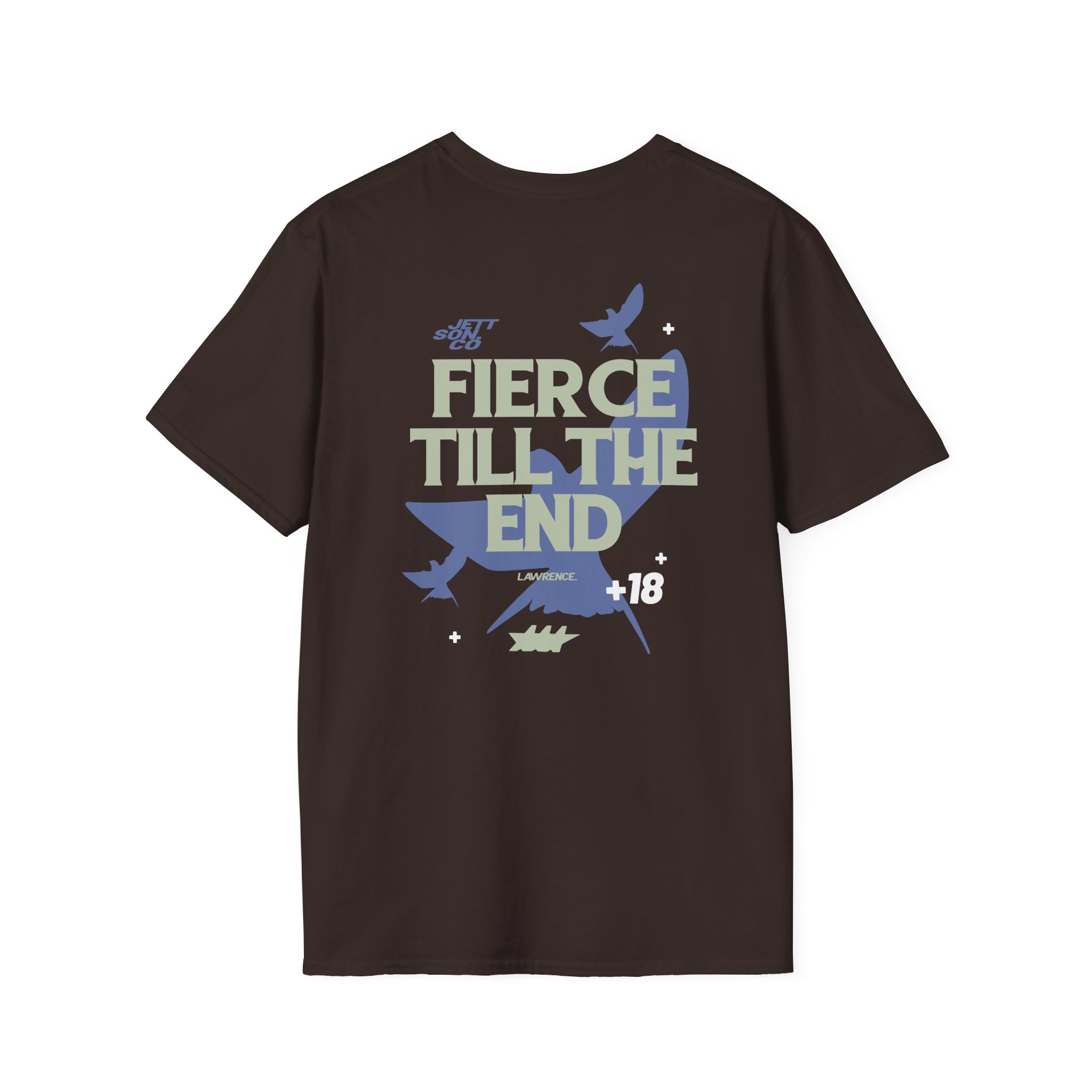 Jett Lawrenc Fierce Till the End Unisex Softstyle T-Shirt