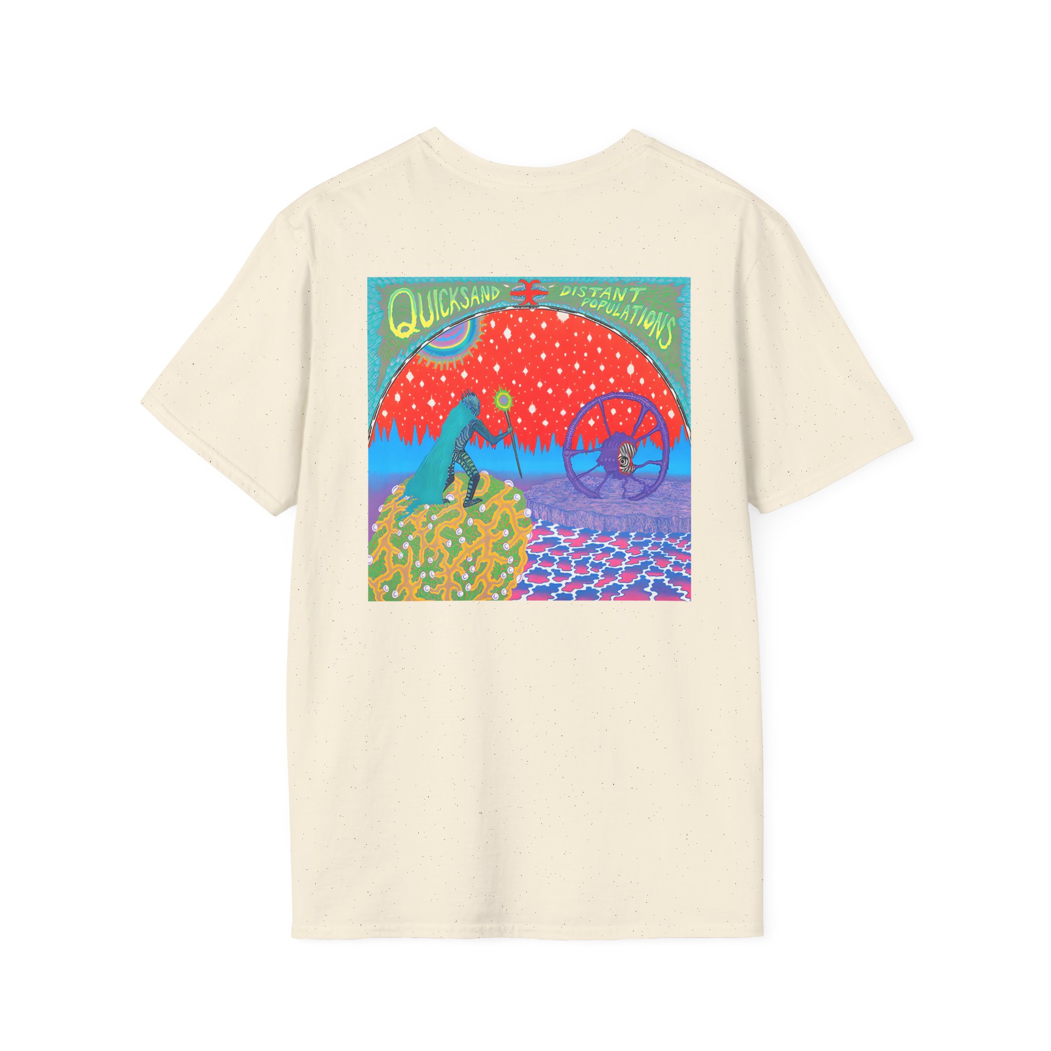 Quicksand Distant Populations Unisex Softstyle T-Shirt