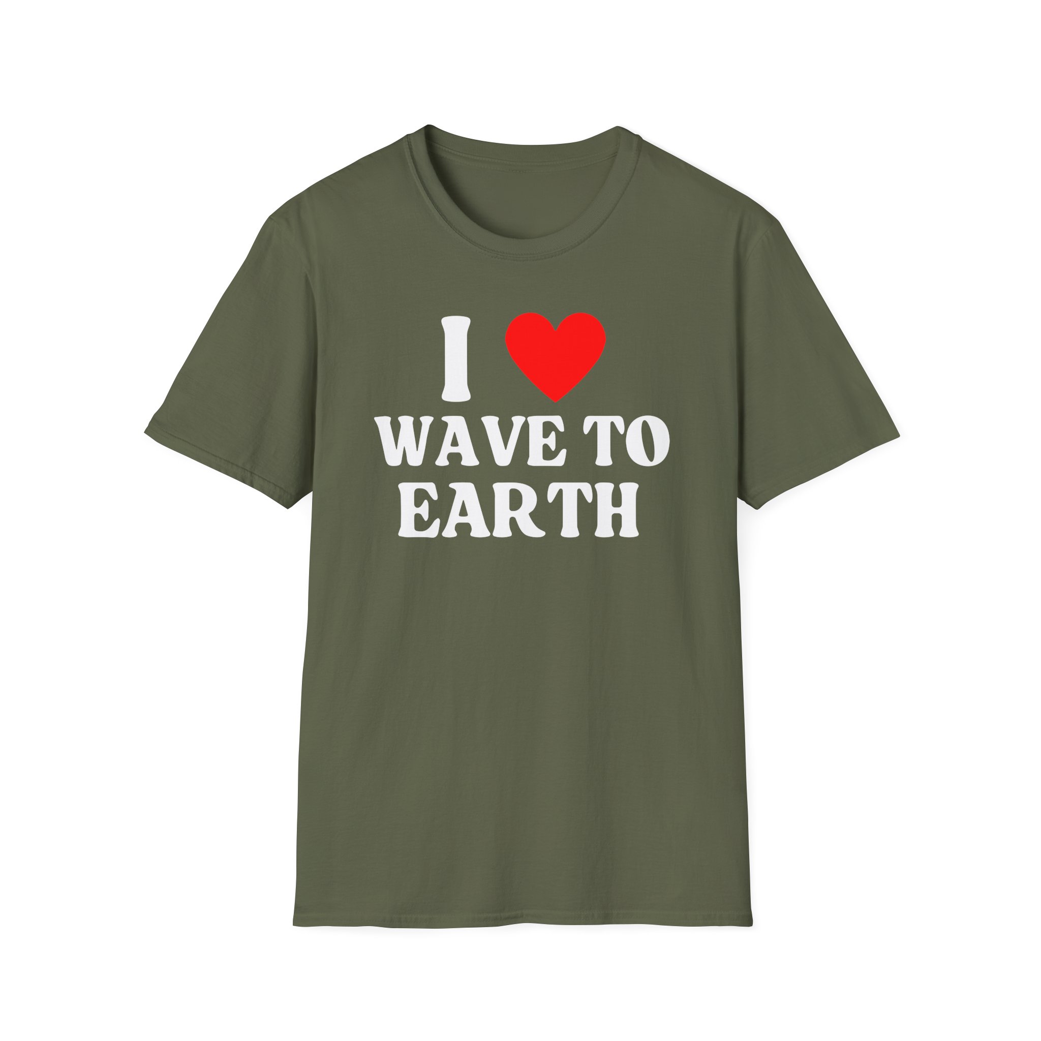 I Love Wave to Earth Unisex Softstyle T-Shirt