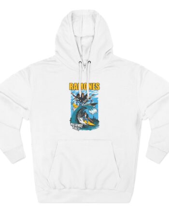 Ramones Rockaway Beach Three-Panel Fleece Hoodie