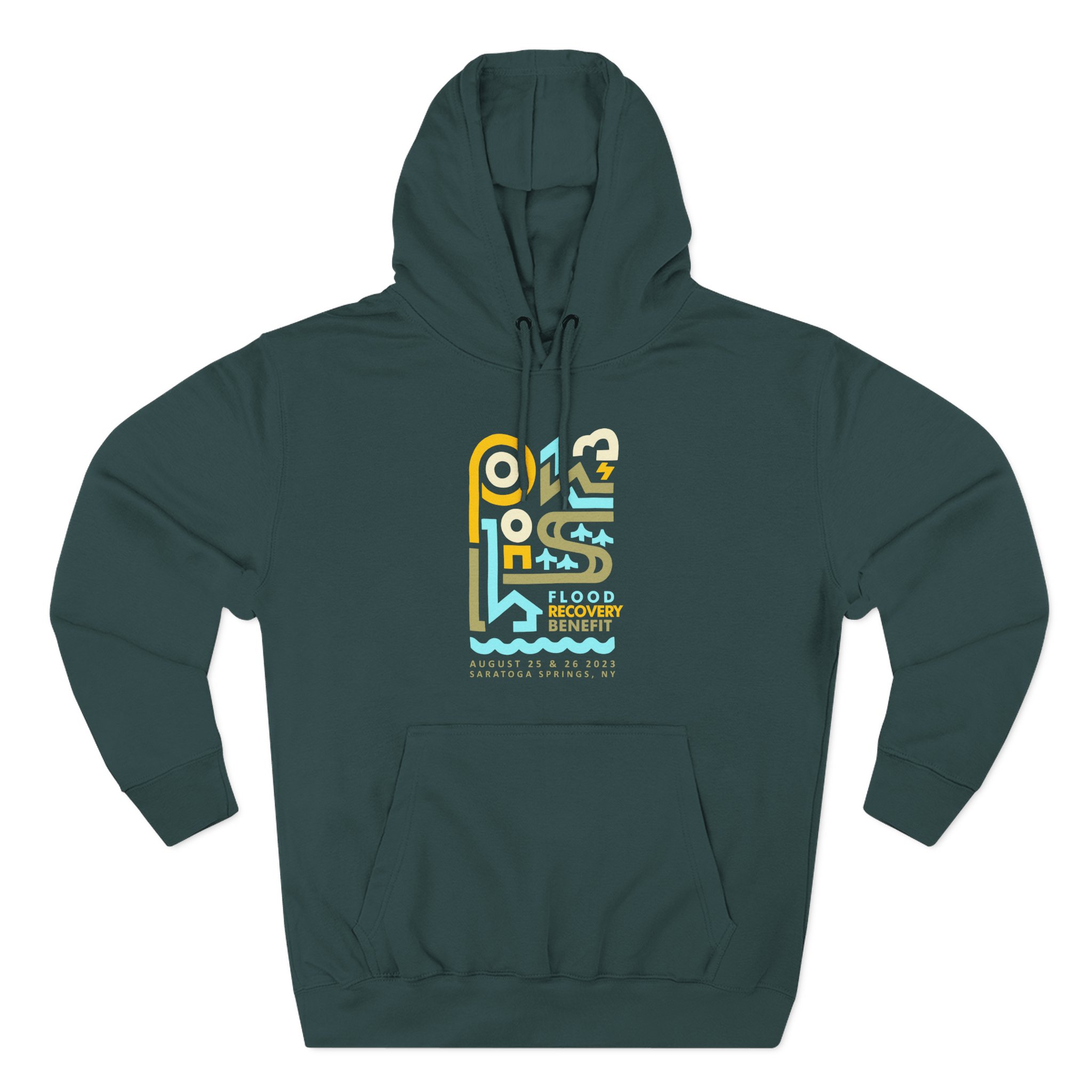 Phish Rise Above Three-Panel Fleece Hoodie