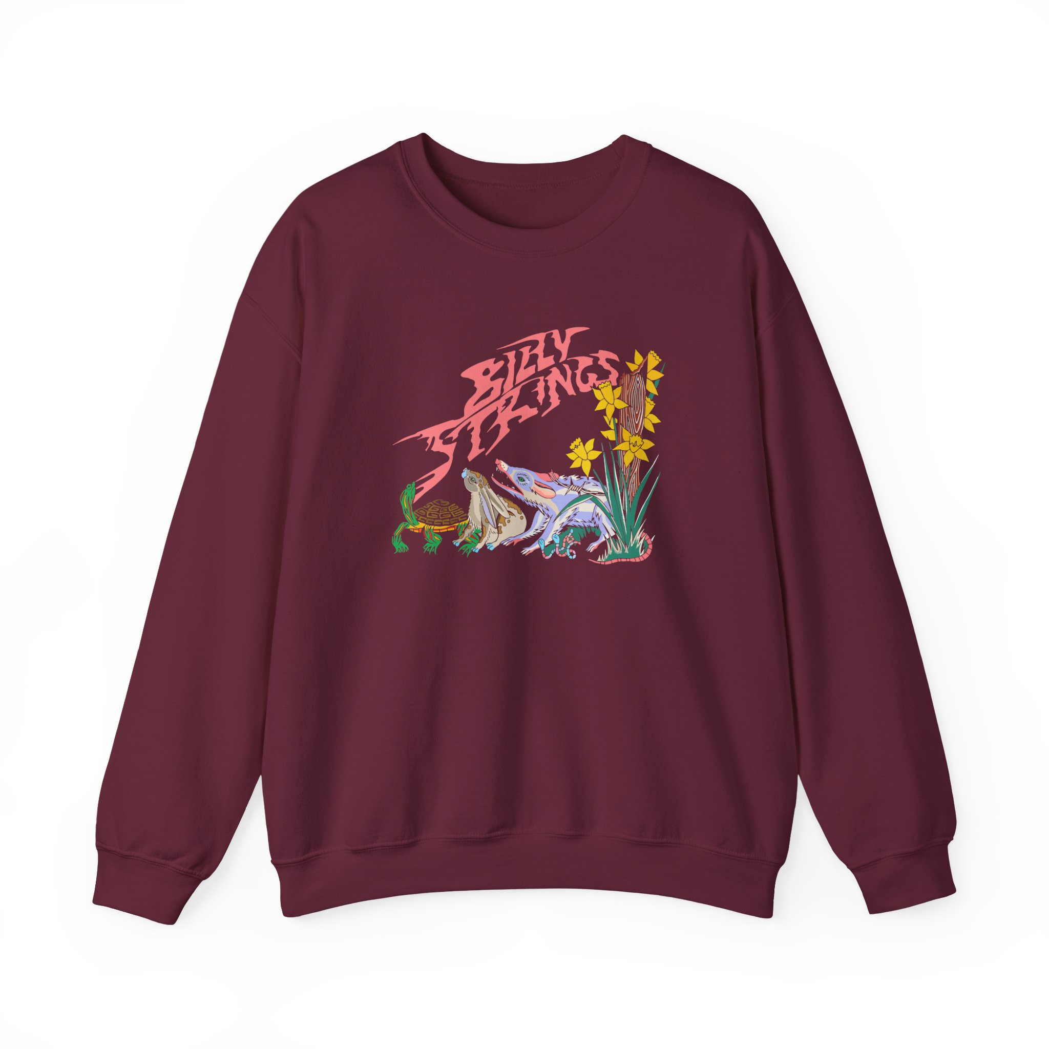 Billy Strings Turtle & the Hare Unisex Heavy Blendâ„¢ Crewneck Sweatshirt