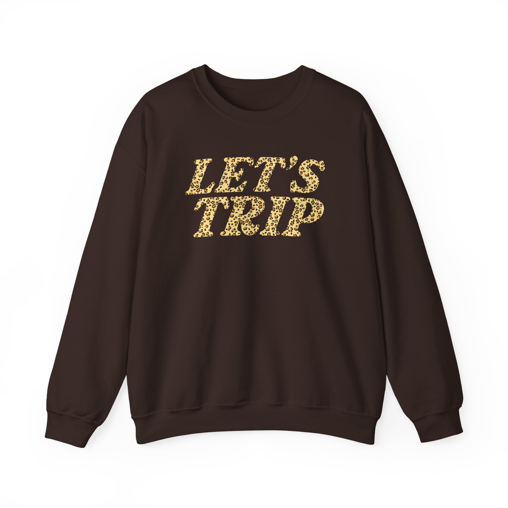 Sturniolo Triplets Let's Trip Cheetah Unisex Heavy Blendâ„¢ Crewneck Sweatshirt