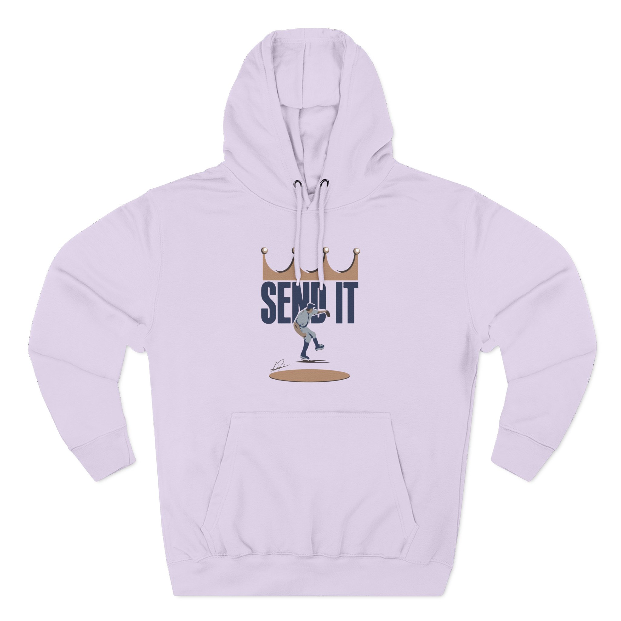 Trevor Bauer Send It Three-Panel Fleece Hoodie