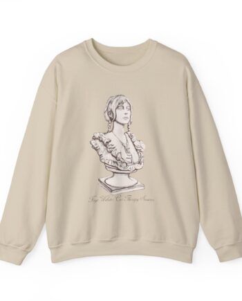 Faye Webster Car Therapy Sessions Bust Unisex Heavy Blend™ Crewneck Sweatshirt