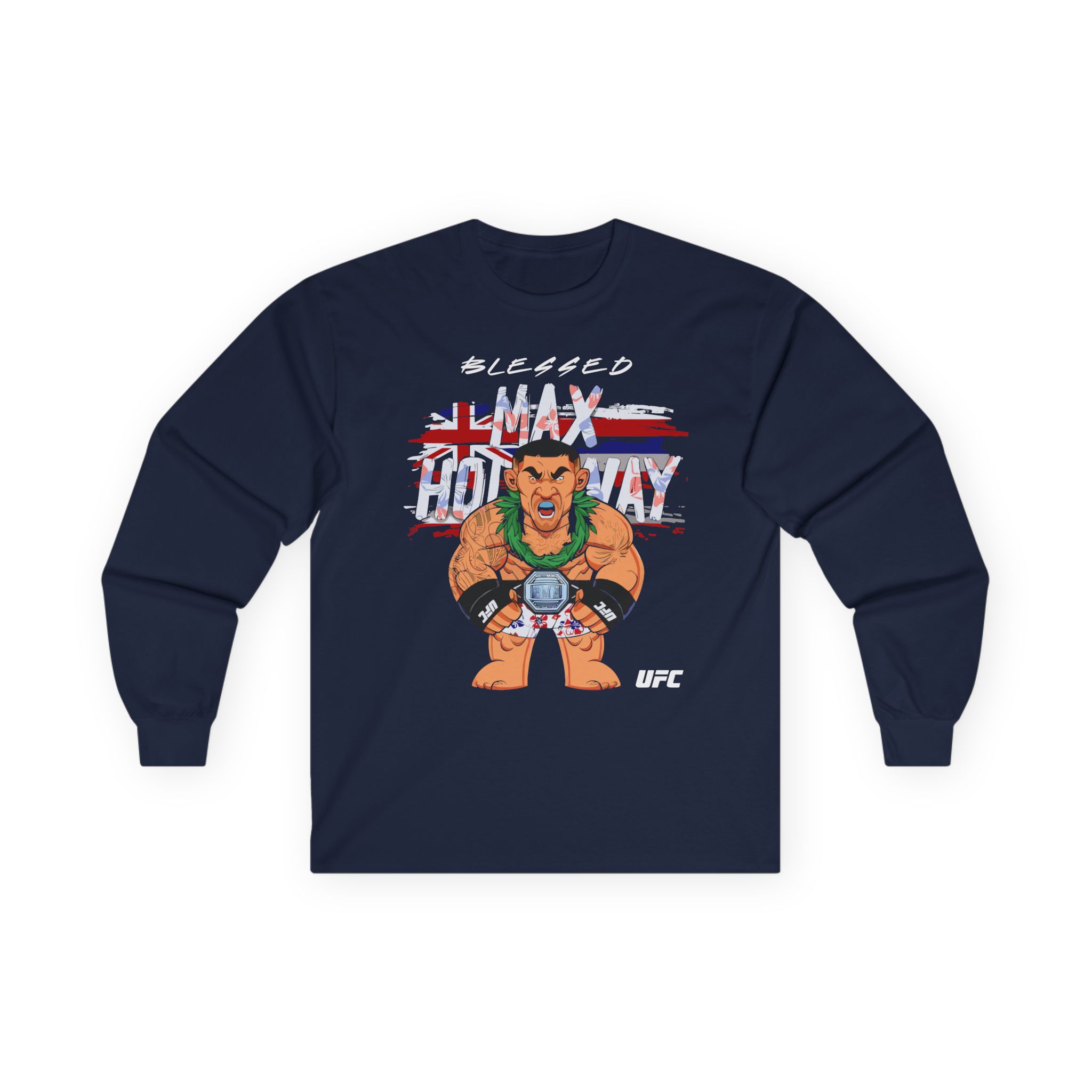 Max Holloway Big Shots Hawaii Unisex Ultra Cotton Long Sleeve Tee