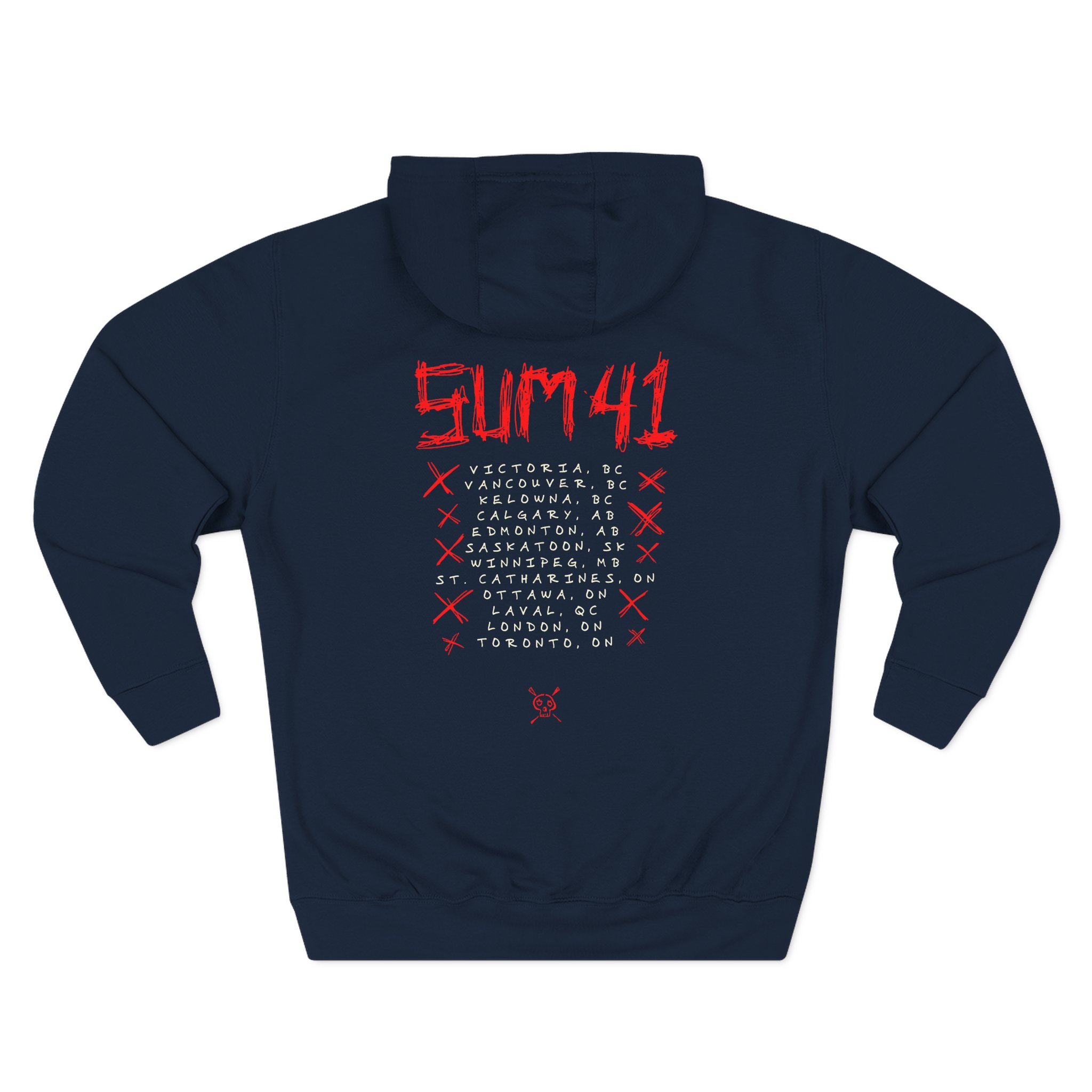 Sum 41 F**k Tour Three-Panel Fleece Hoodie