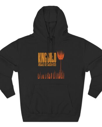 Melvins King Buzzo Regalo De Sacrificio Three-Panel Fleece Hoodie