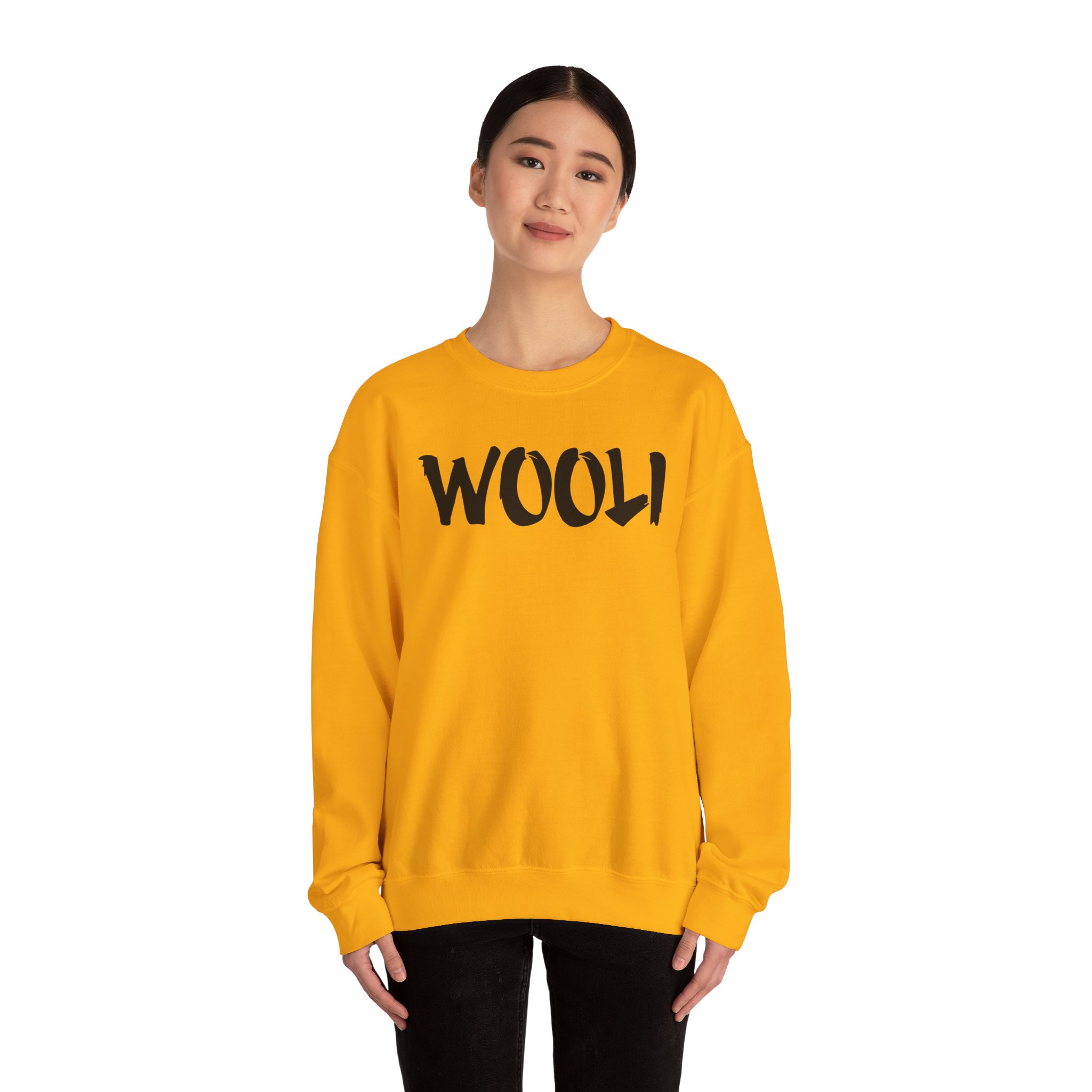 Wooli Orange Unisex Heavy Blendâ„¢ Crewneck Sweatshirt