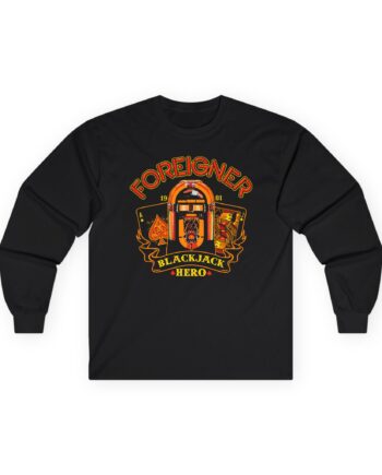 Foreigner Jack Hero Unisex Ultra Cotton Long Sleeve Tee