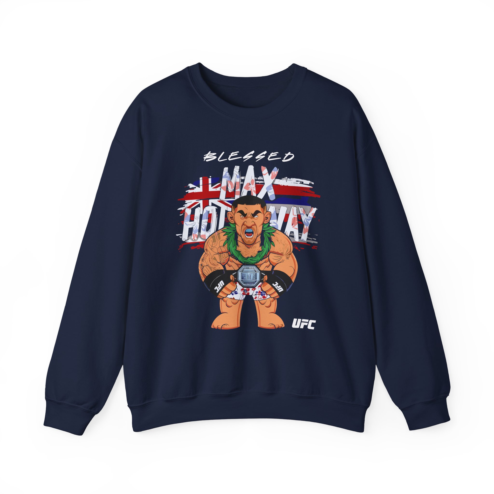 Max Holloway Big Shots Hawaii Unisex Heavy Blendâ„¢ Crewneck Sweatshirt