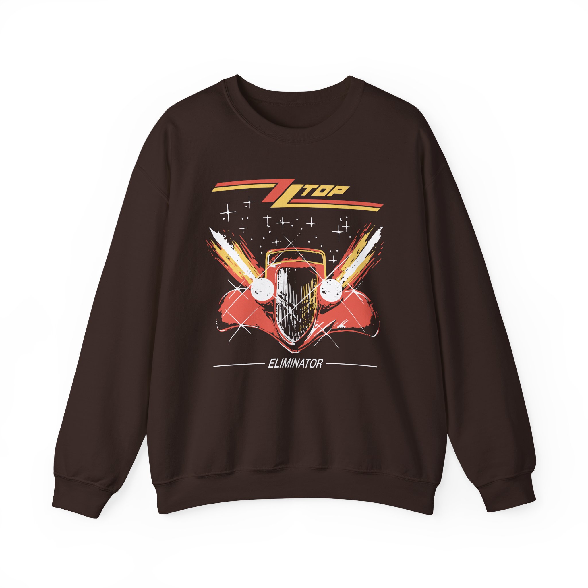 Zz Top Eliminator Illustrated Unisex Heavy Blendâ„¢ Crewneck Sweatshirt