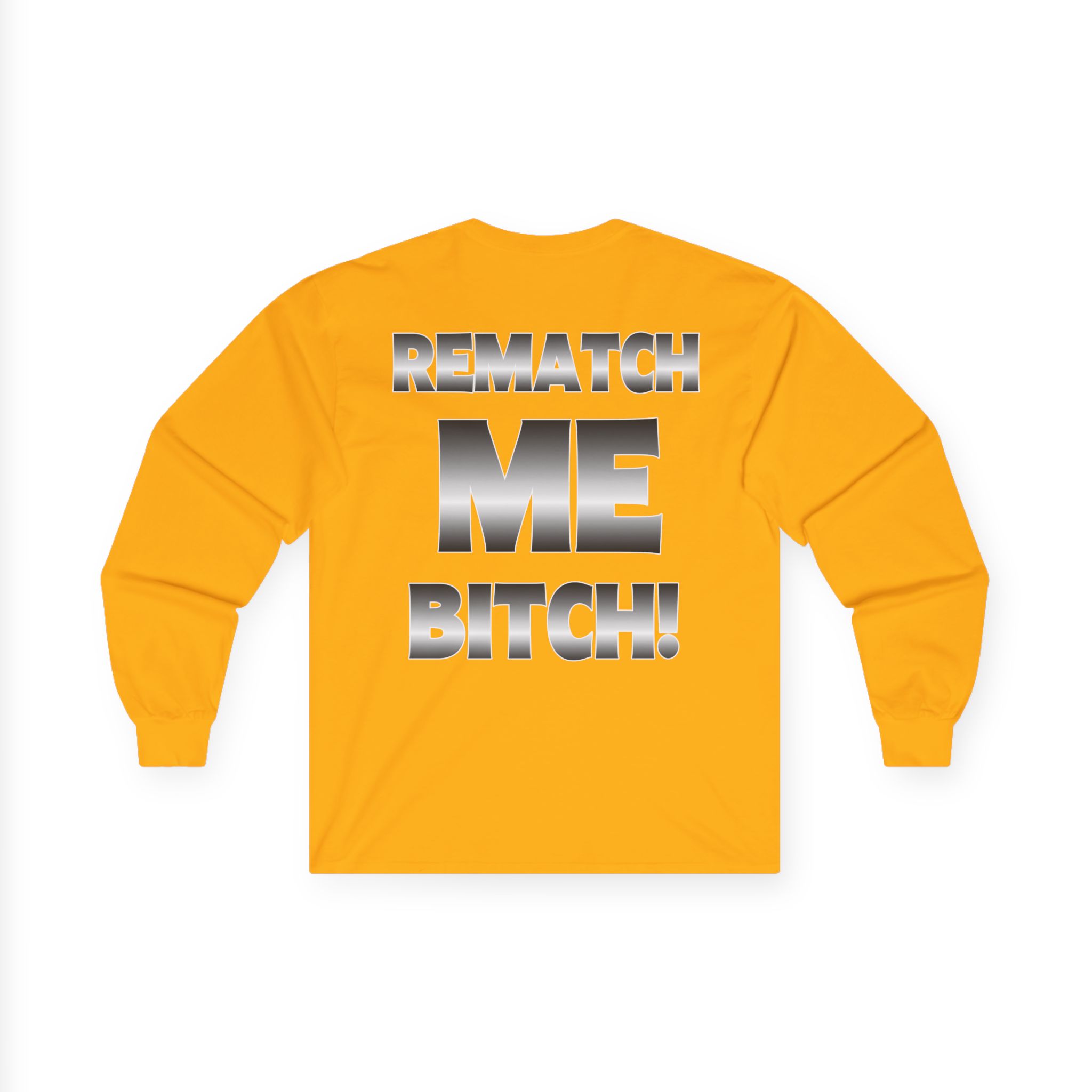 Ryan Garcia Tank’s 1 Fan Rematch Me Bitch Unisex Ultra Cotton Long Sleeve Tee