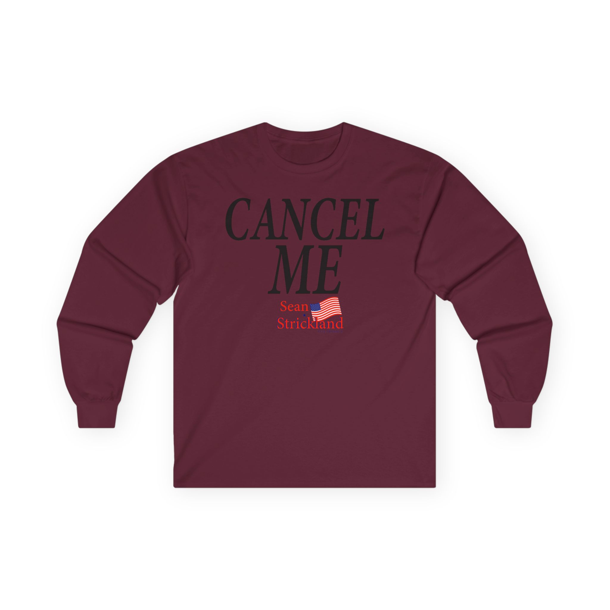 Sean Strickland Cancel Me Unisex Ultra Cotton Long Sleeve Tee