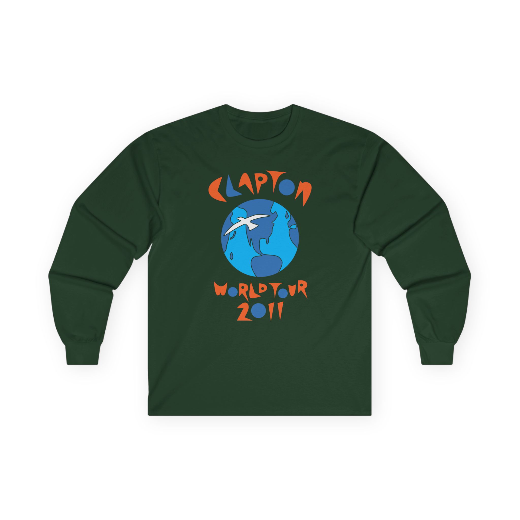 Eric Clapton World Tour 2011 Unisex Ultra Cotton Long Sleeve Tee