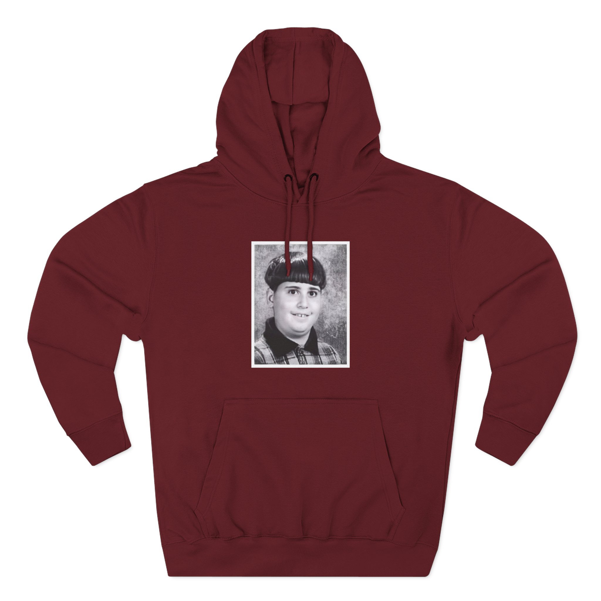 Wooli Three-Panel Fleece Hoodie