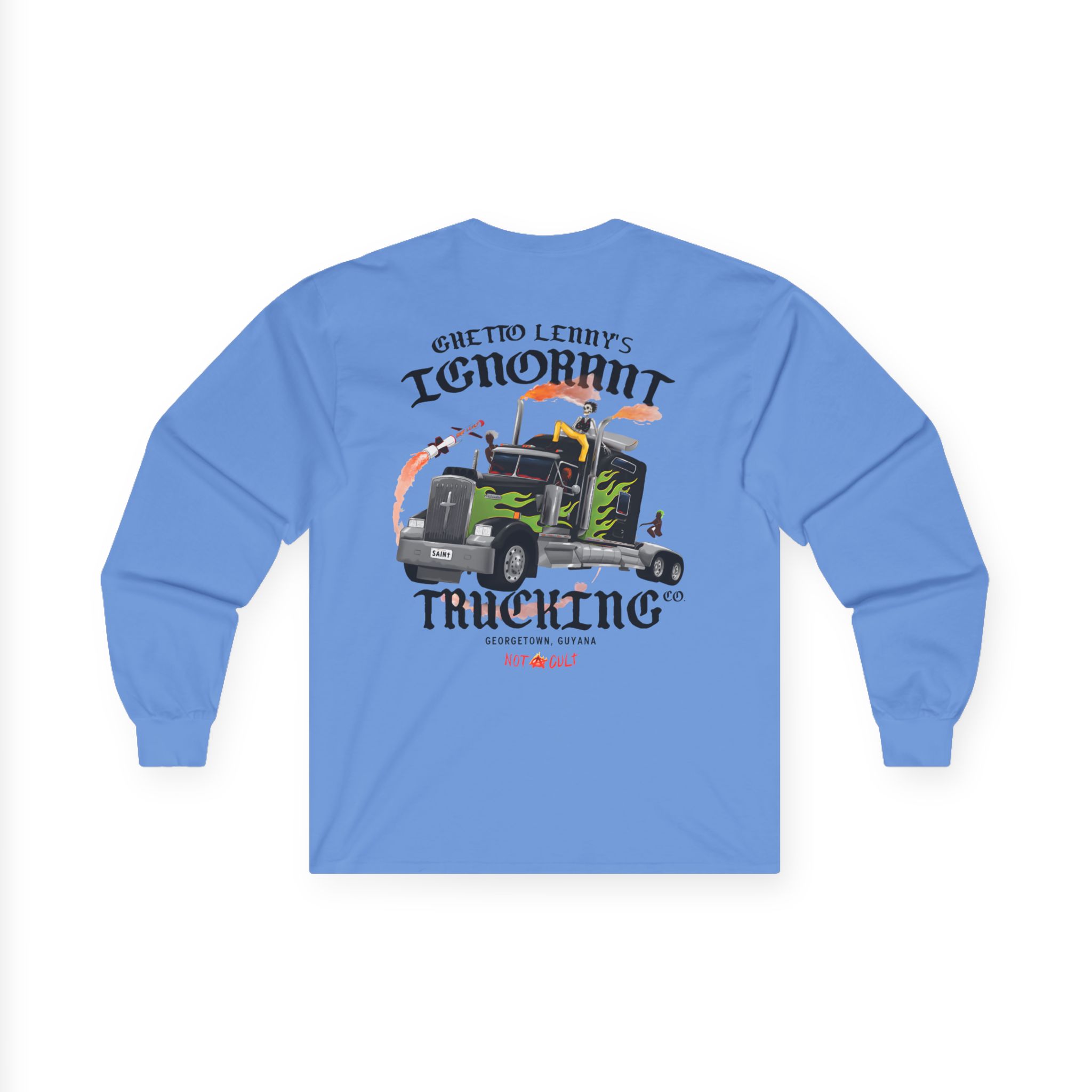 Saint Jhn Ghetto Lenny's Trucking Co. Unisex Ultra Cotton Long Sleeve Tee