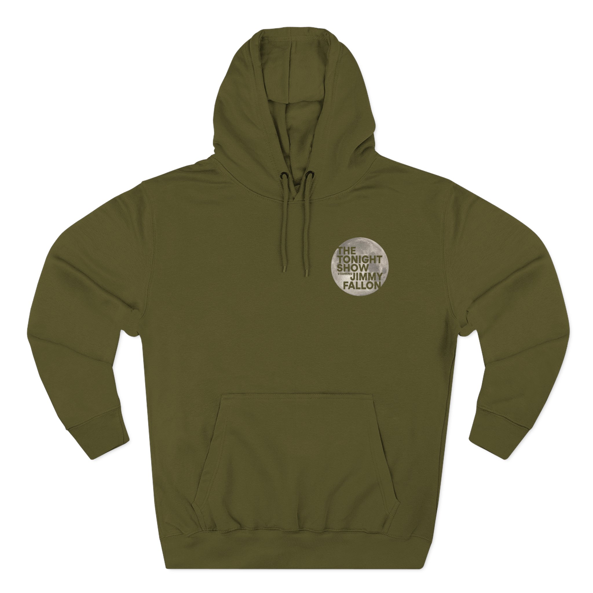 Jimmy Fallon Tonight Show Moon Logo Three-Panel Fleece Hoodie