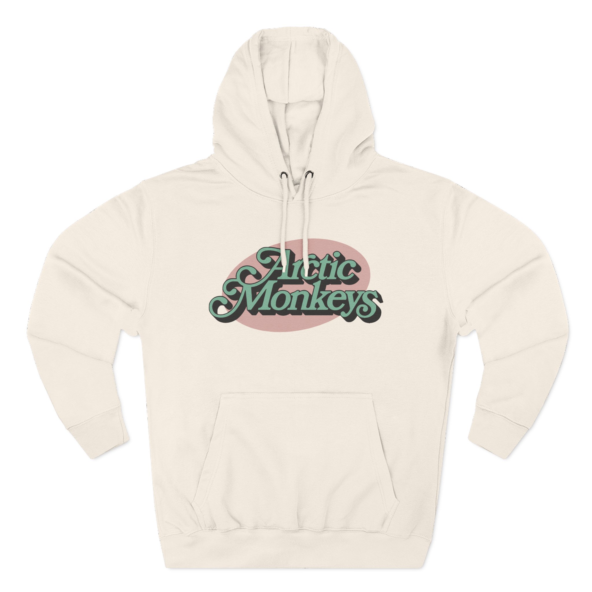 Arctic Monkeys Ornate Logo Three-Panel Fleece Hoodie