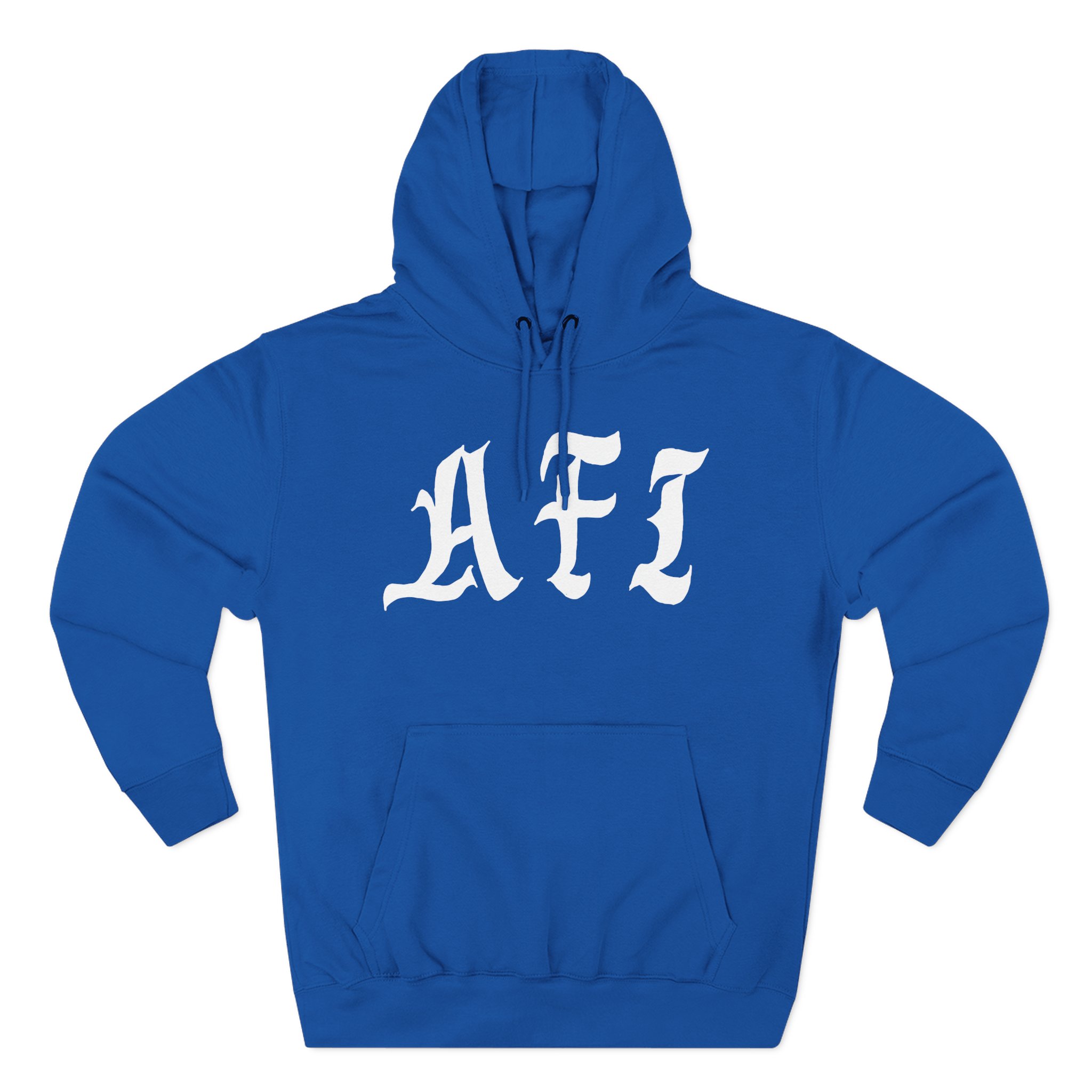 Afi Logo Three-Panel Fleece Hoodie