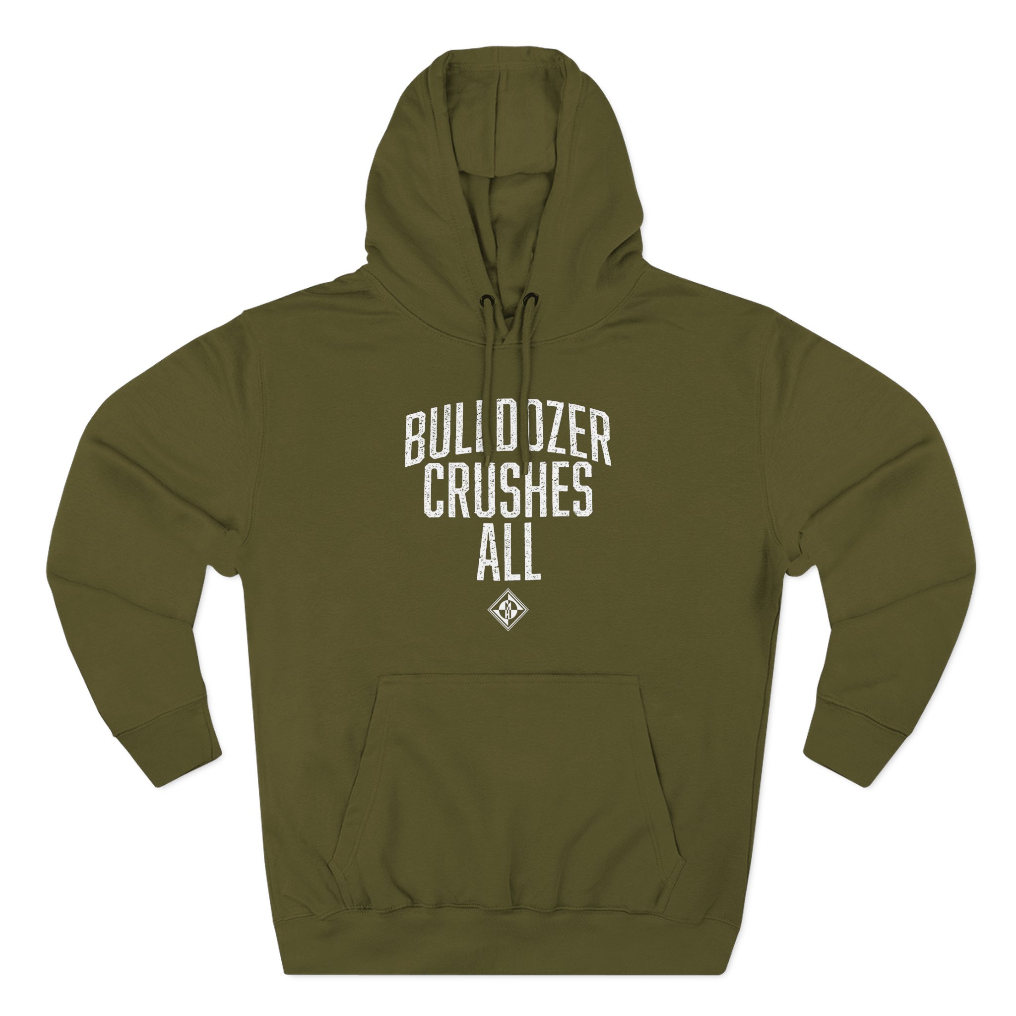 Machine Head Bulldozer Three-Panel Fleece Hoodie