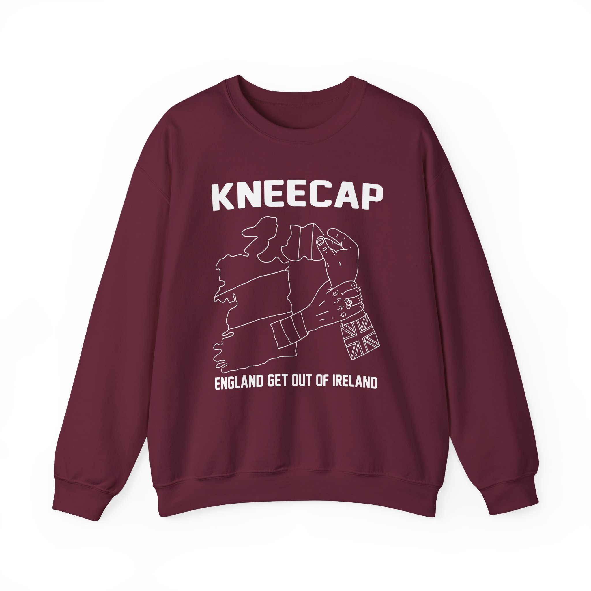 England Get Out of Ireland Unisex Heavy Blendâ„¢ Crewneck Sweatshirt