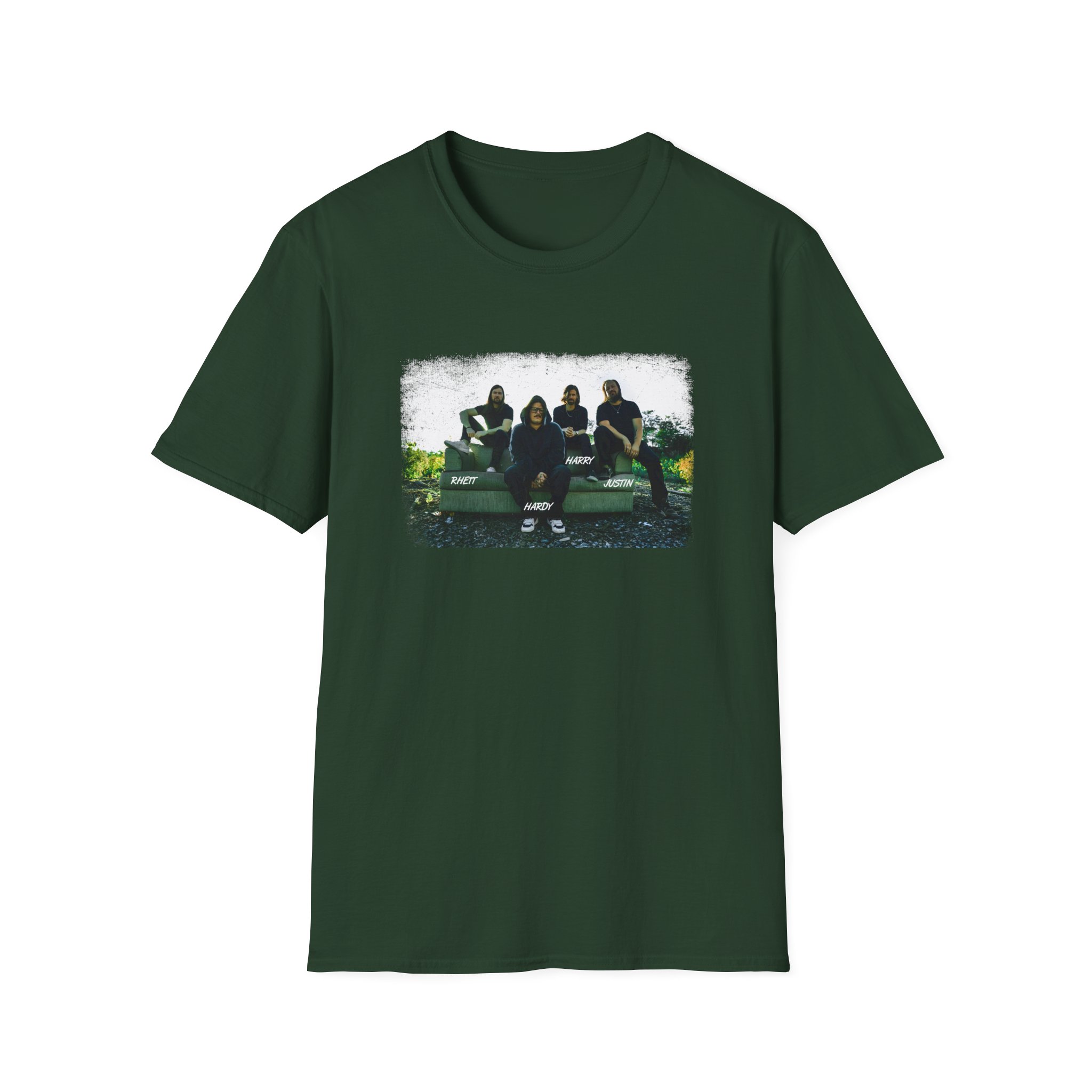 Hardy Band Photo Unisex Softstyle T-Shirt