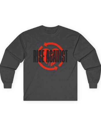 Rise Against Red Heartfist Label Unisex Ultra Cotton Long Sleeve Tee