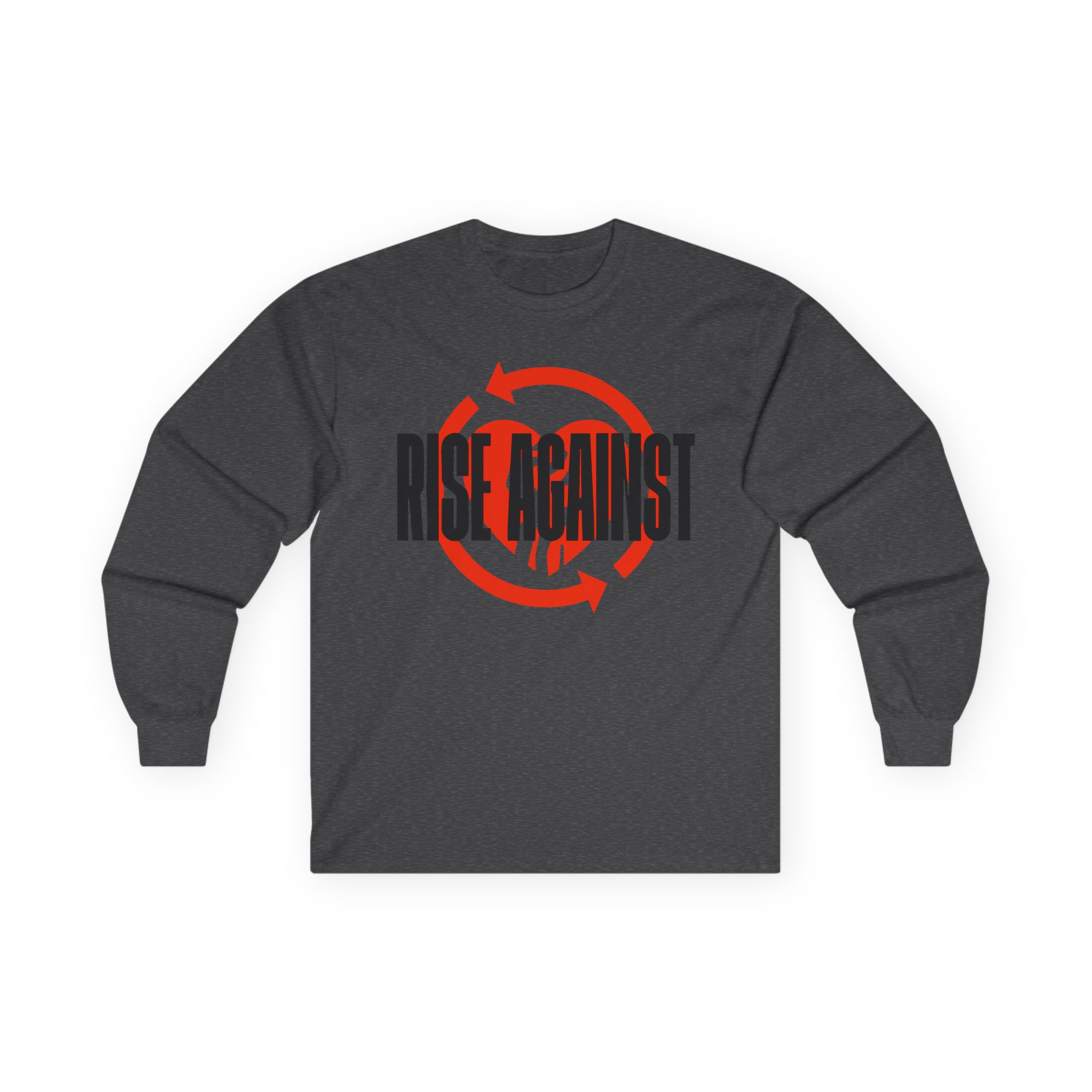 Rise Against Red Heartfist Label Unisex Ultra Cotton Long Sleeve Tee