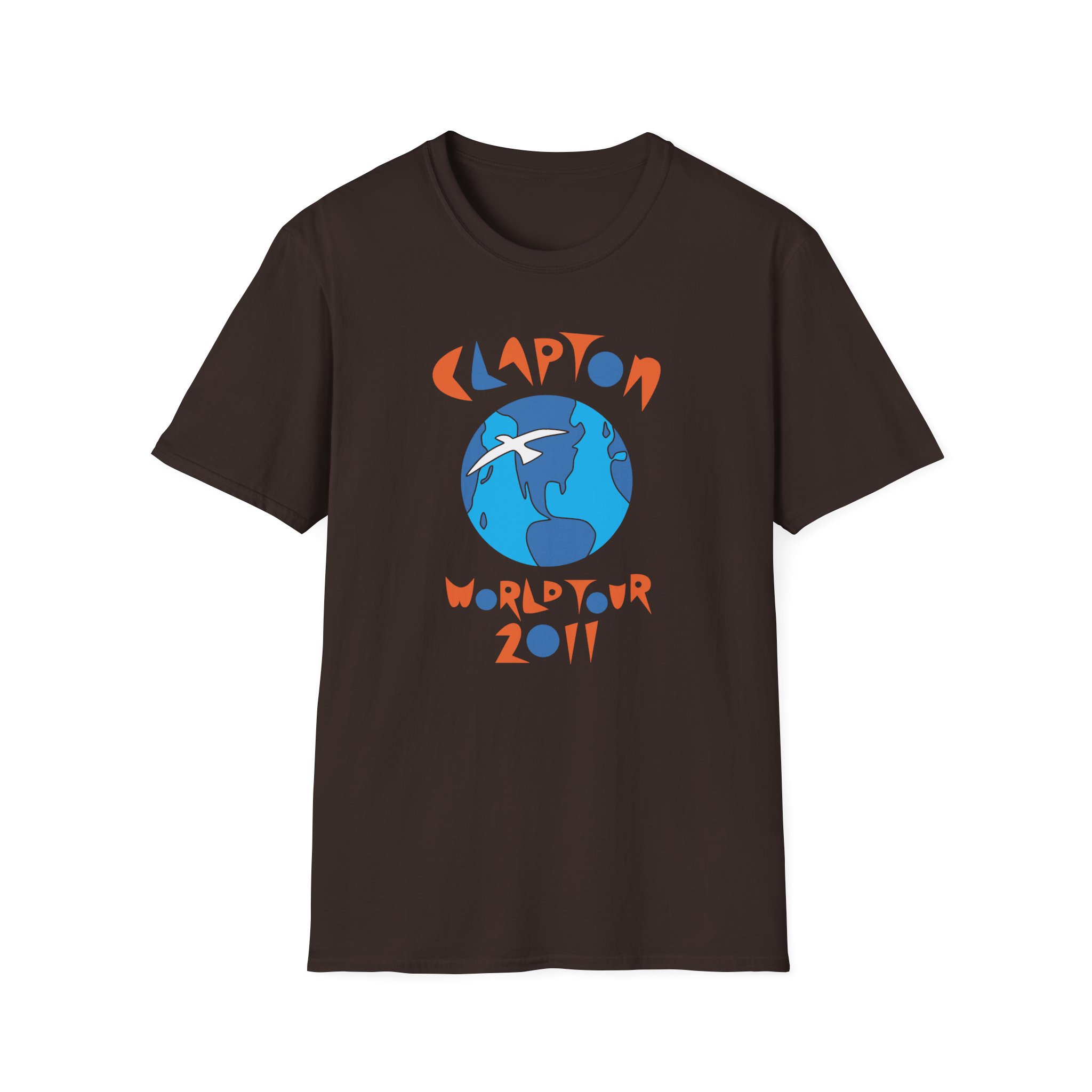 Eric Clapton World Tour 2011 Unisex Softstyle T-Shirt