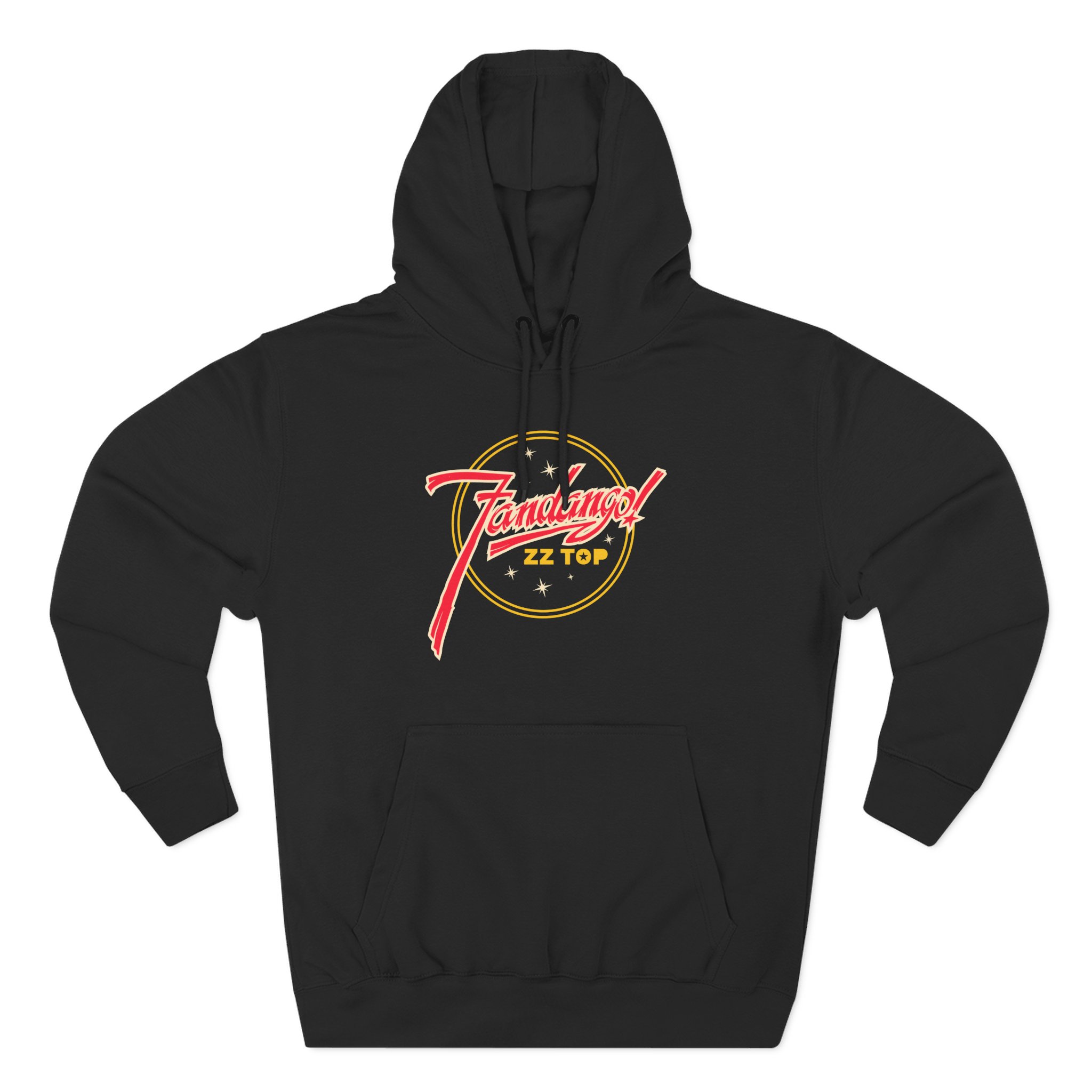 Zz Top Three-Panel Fleece Hoodie