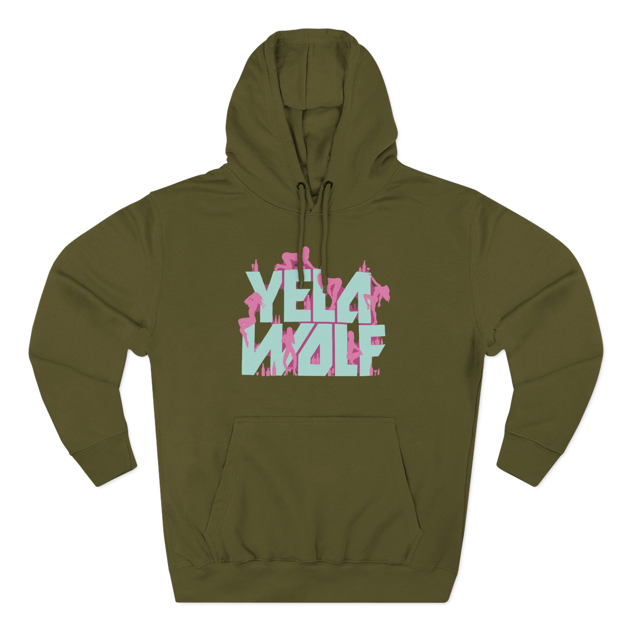YM Three-Panel Fleece Hoodie