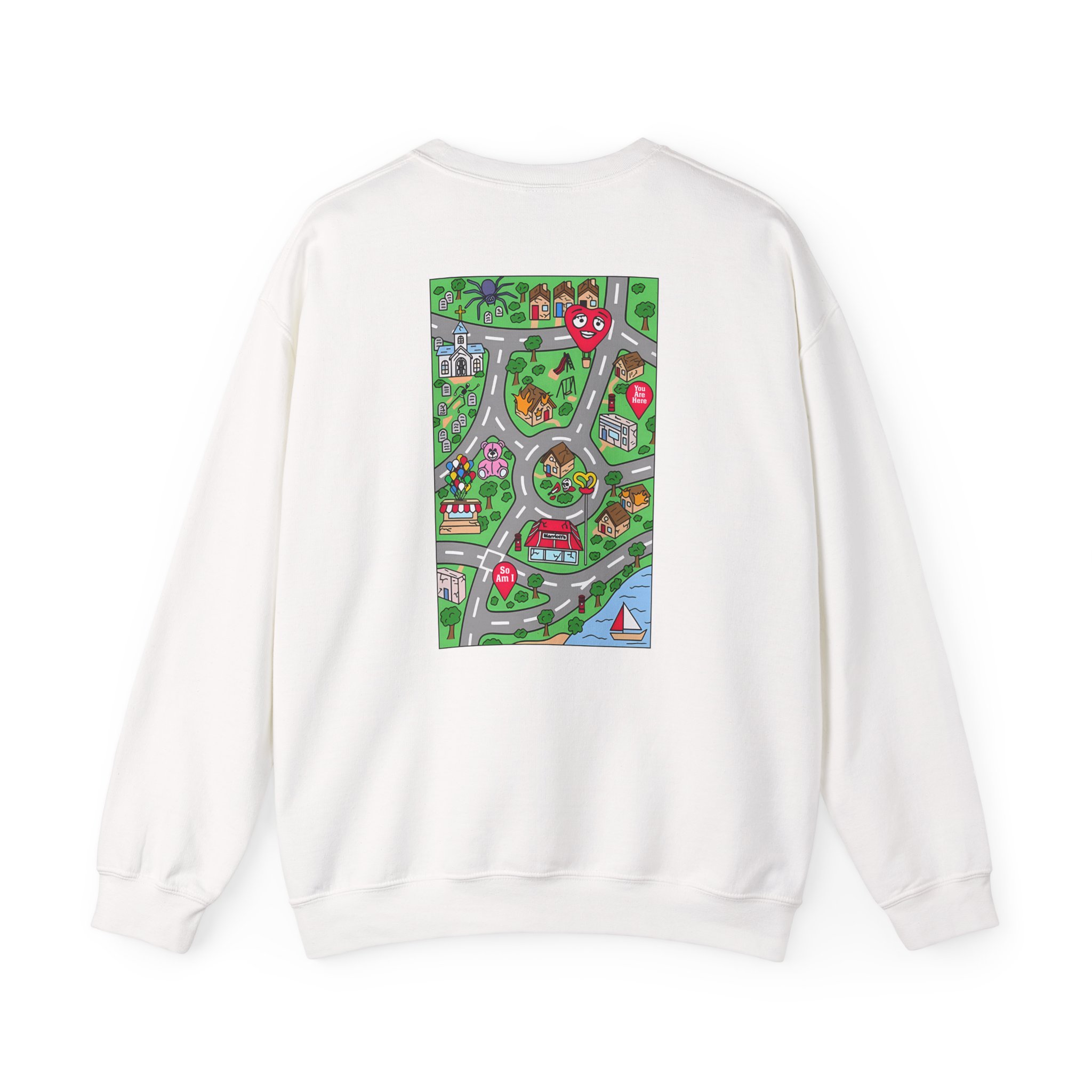 James Marriott Are We There Yet Unisex Heavy Blendâ„¢ Crewneck Sweatshirt