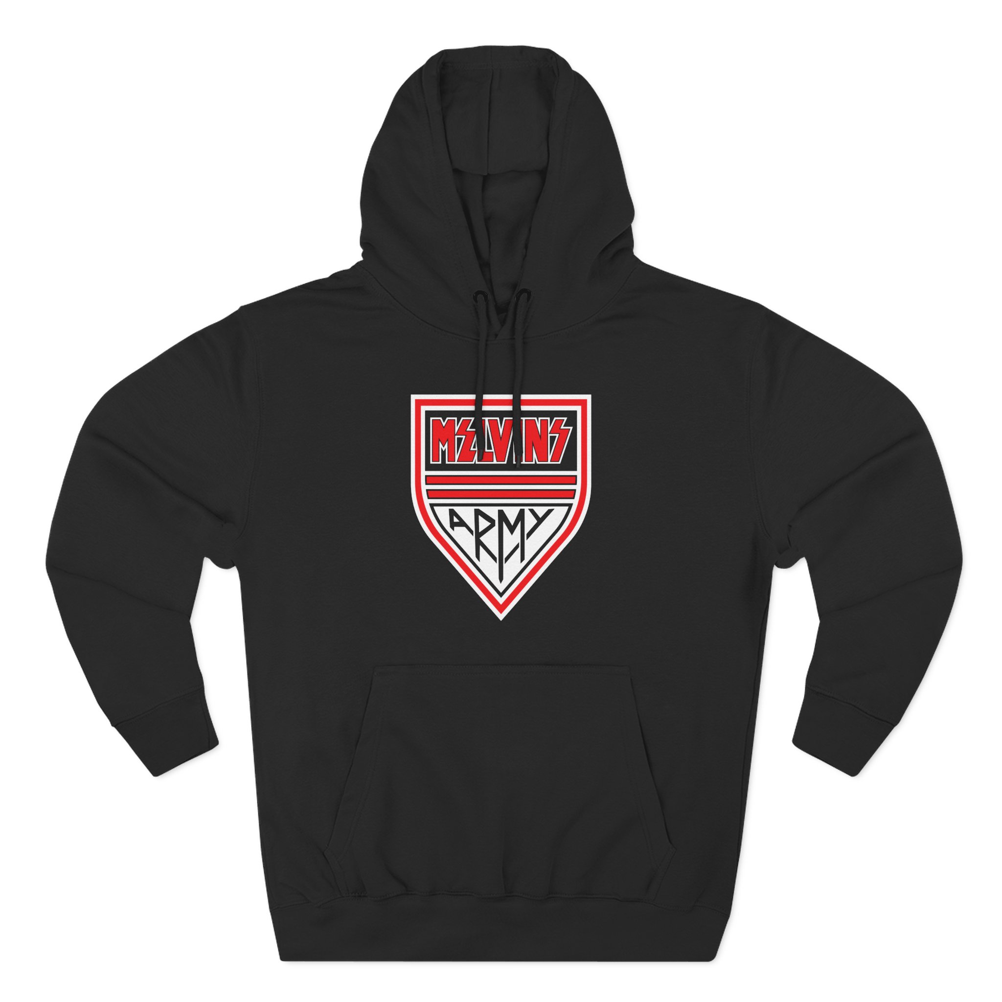 Melvins Army Three-Panel Fleece Hoodie