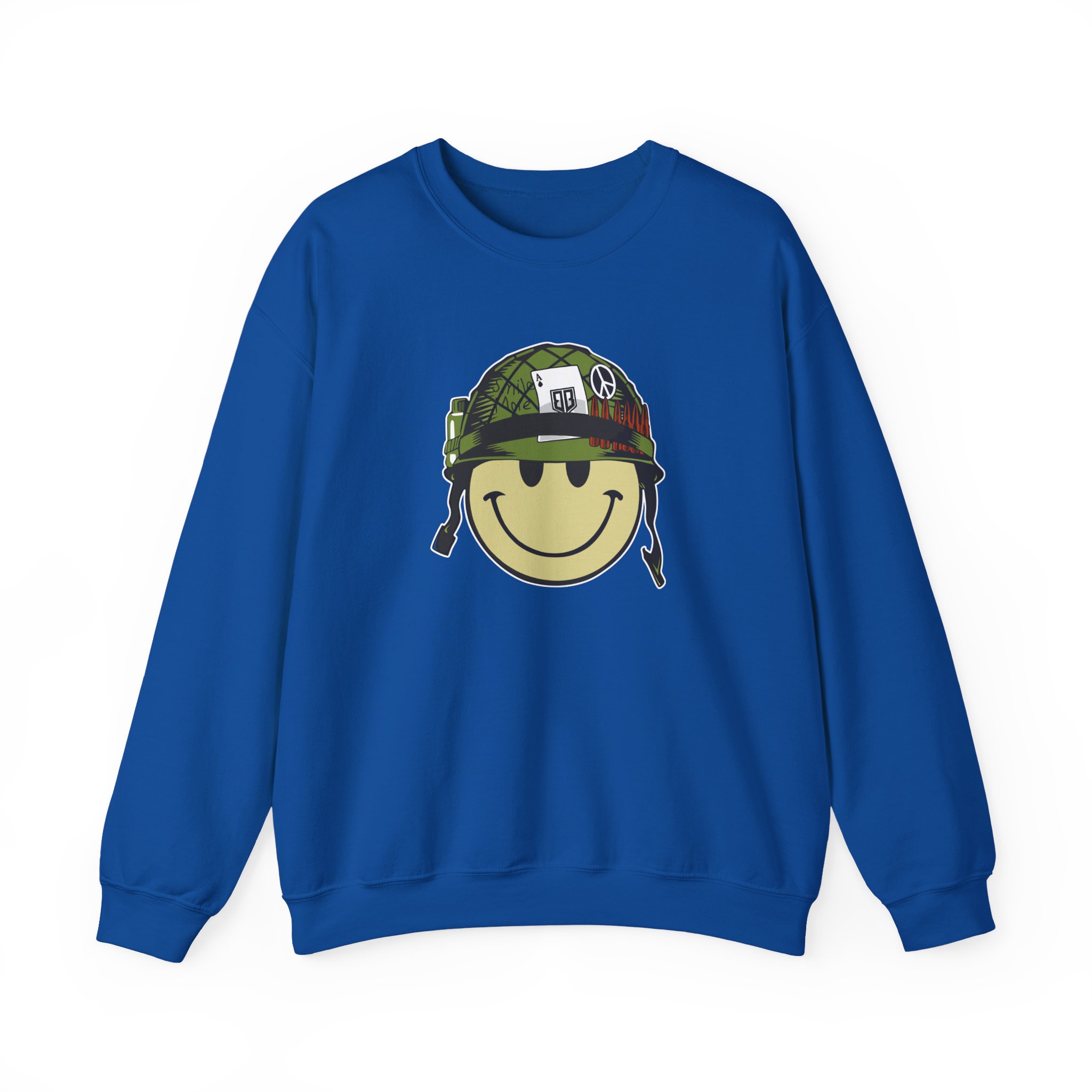 Roman Atwood Smiley Unisex Heavy Blendâ„¢ Crewneck Sweatshirt