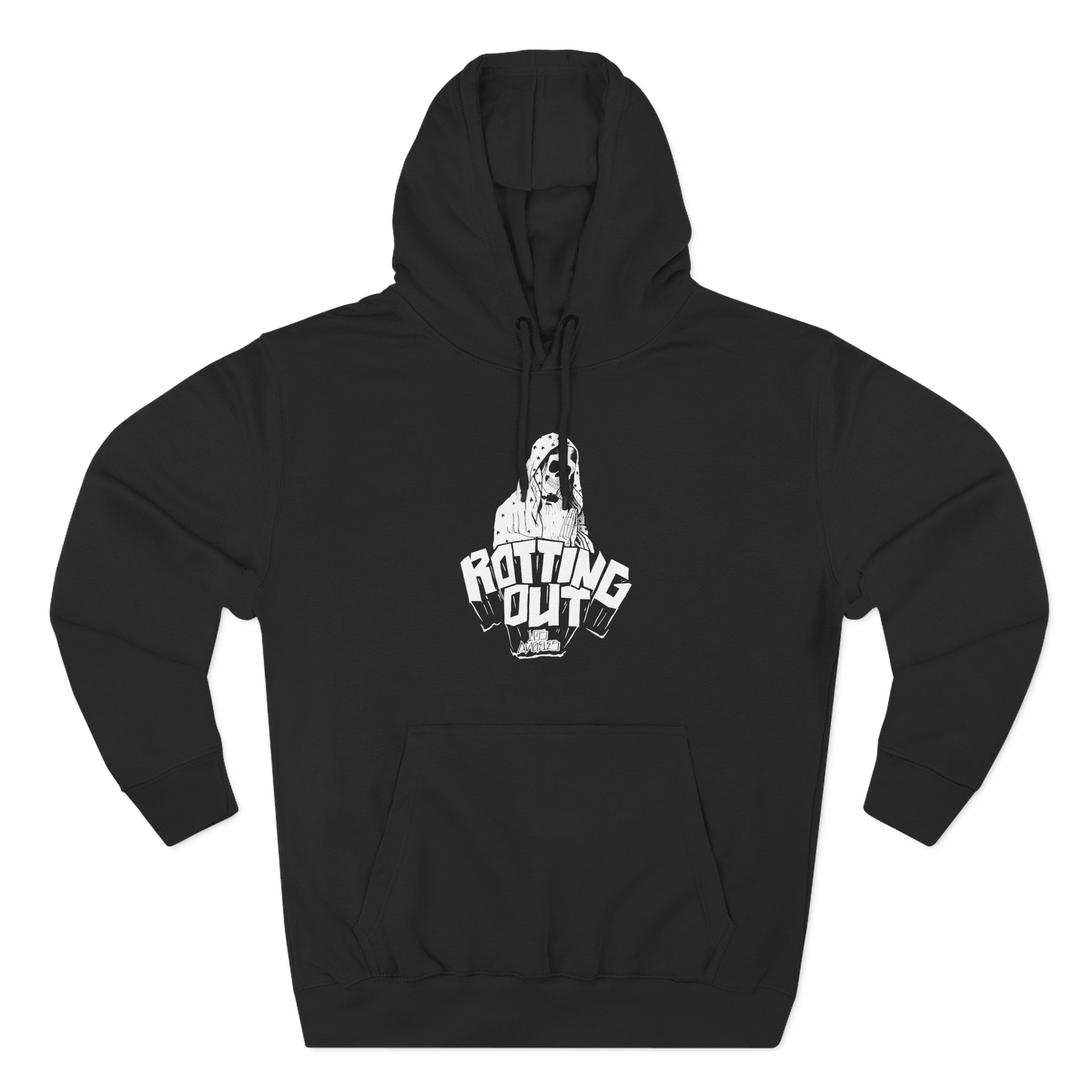 Rotting Out Three-Panel Fleece Hoodie