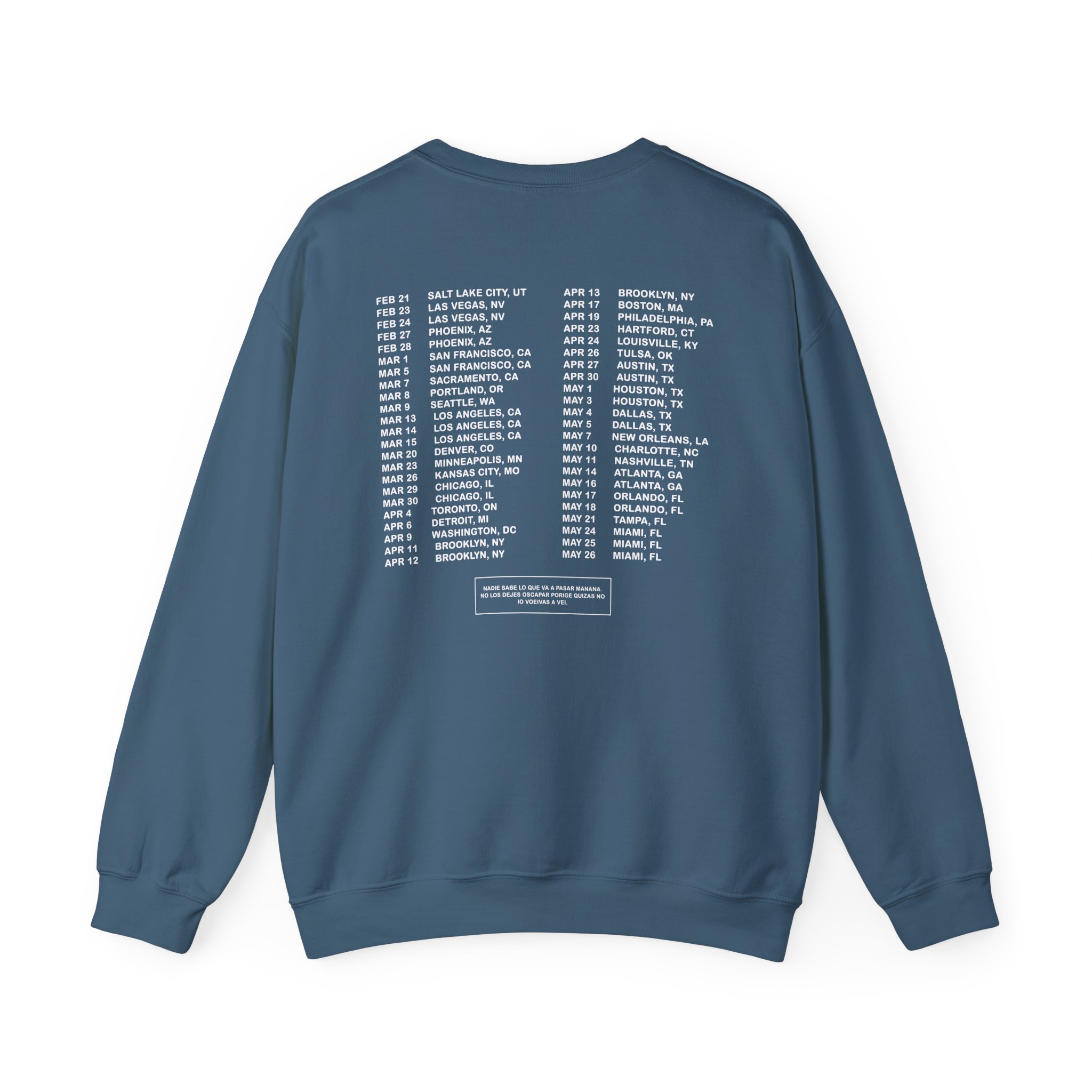 BB Gracias Por Nada Unisex Heavy Blendâ„¢ Crewneck Sweatshirt