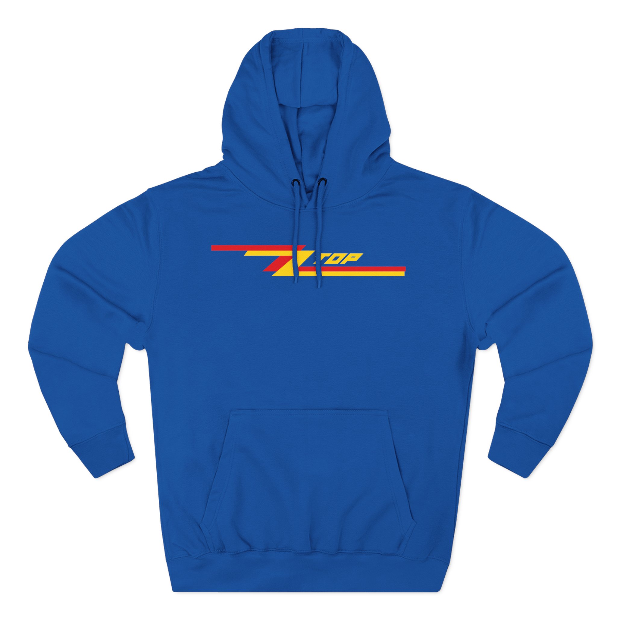 Zz Top Three-Panel Fleece Hoodie