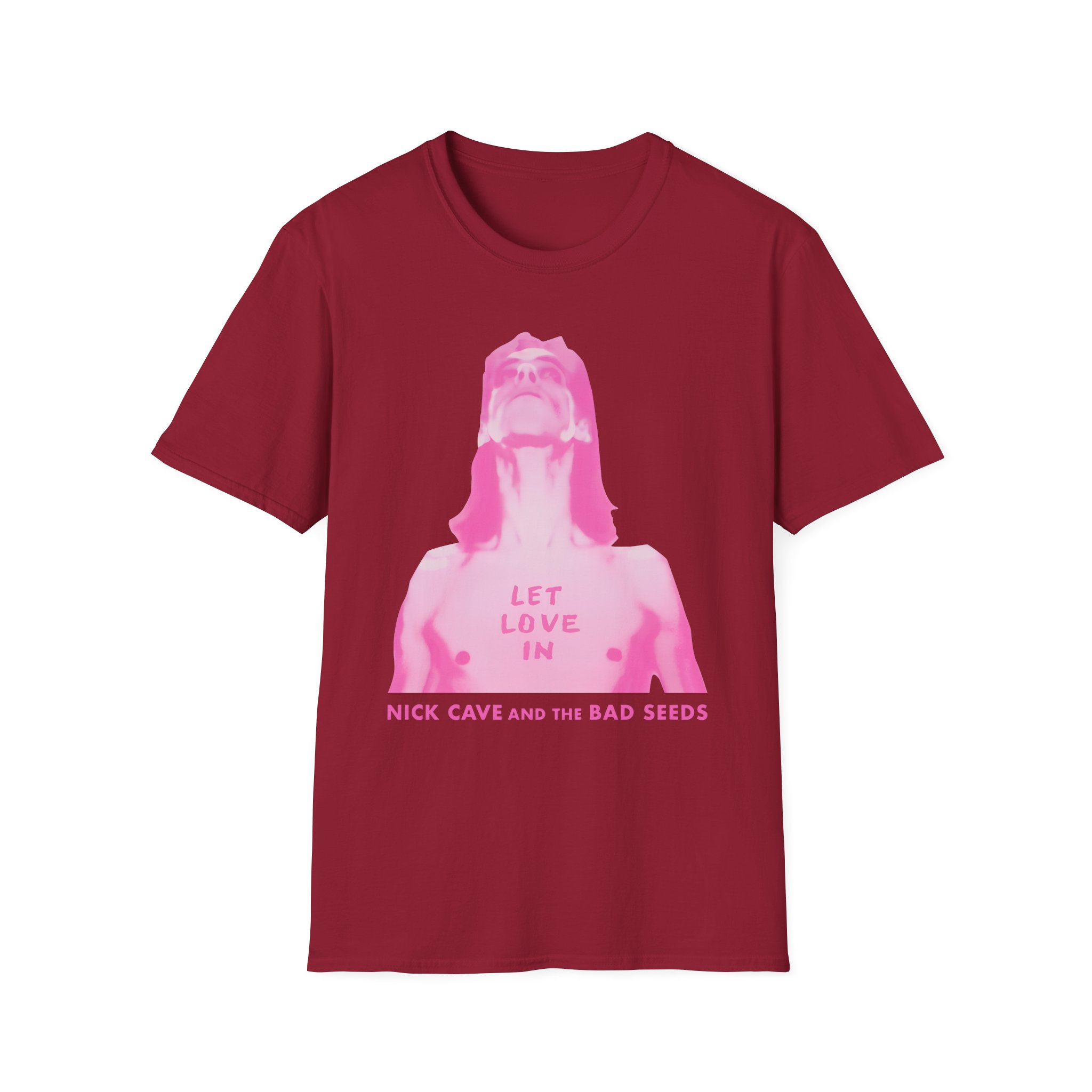 Nick Cave Let Love in Unisex Softstyle T-Shirt