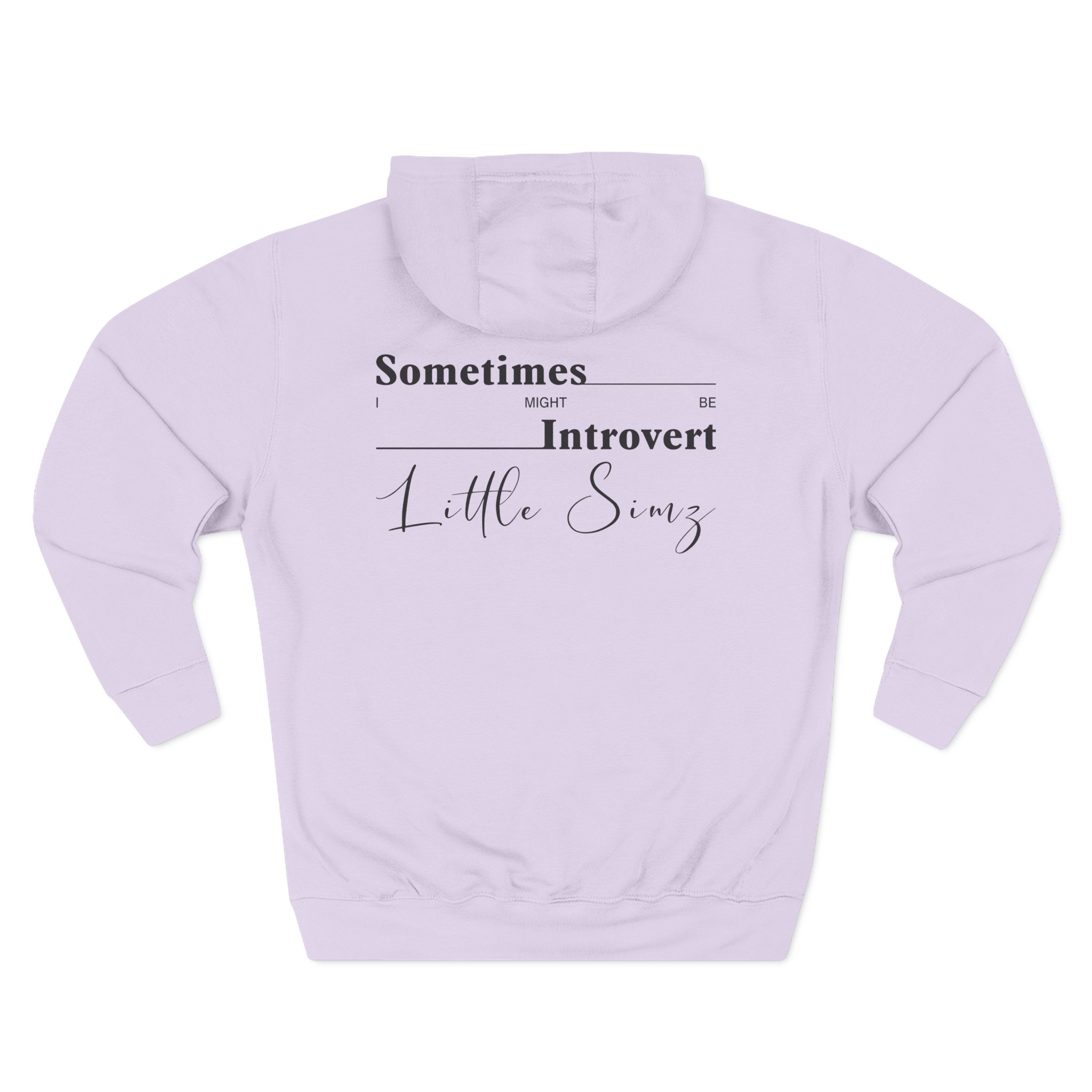 Little Simz Sometimes I Might Be Introvert Album Three-Panel Fleece Hoodie