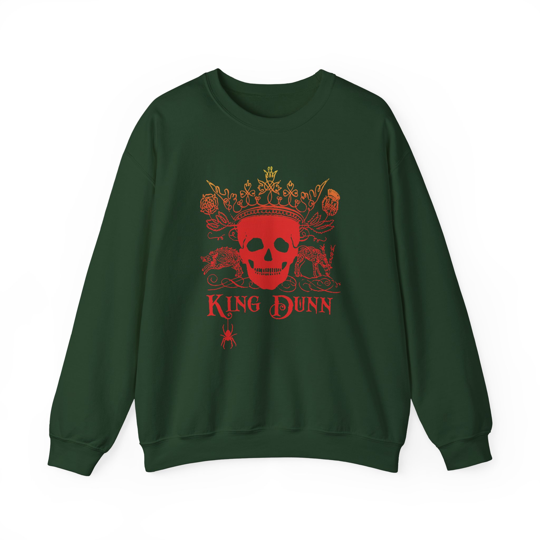 Melvins King Dunn Crown Skull Unisex Heavy Blendâ„¢ Crewneck Sweatshirt