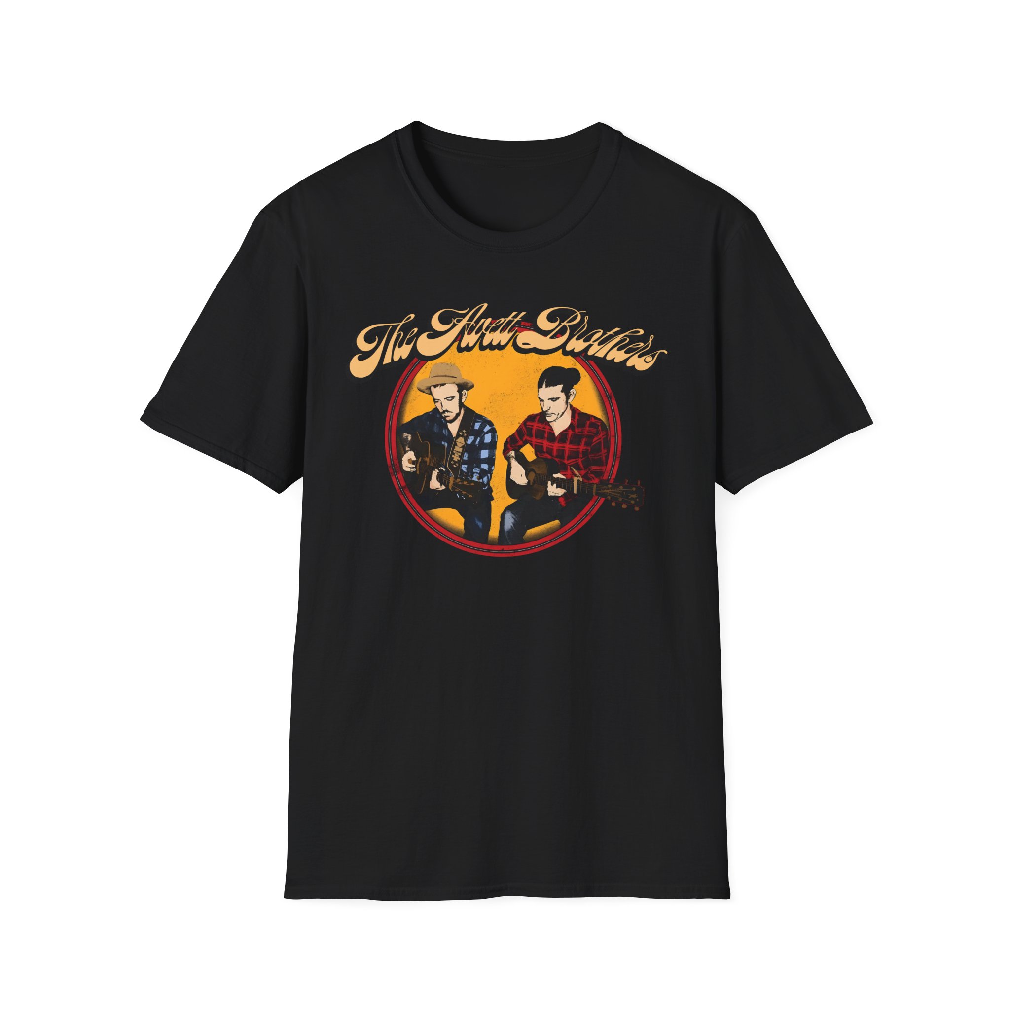 Avett Brothers Vintage Photo Unisex Softstyle T-Shirt