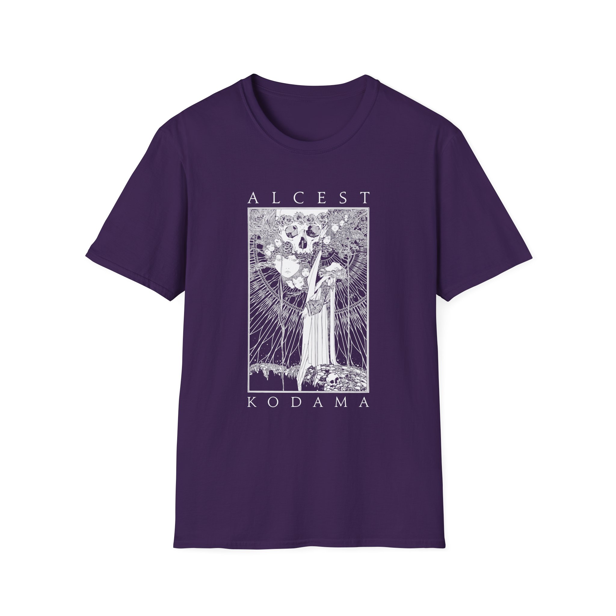 Alcest Kodama Faces Unisex Softstyle T-Shirt