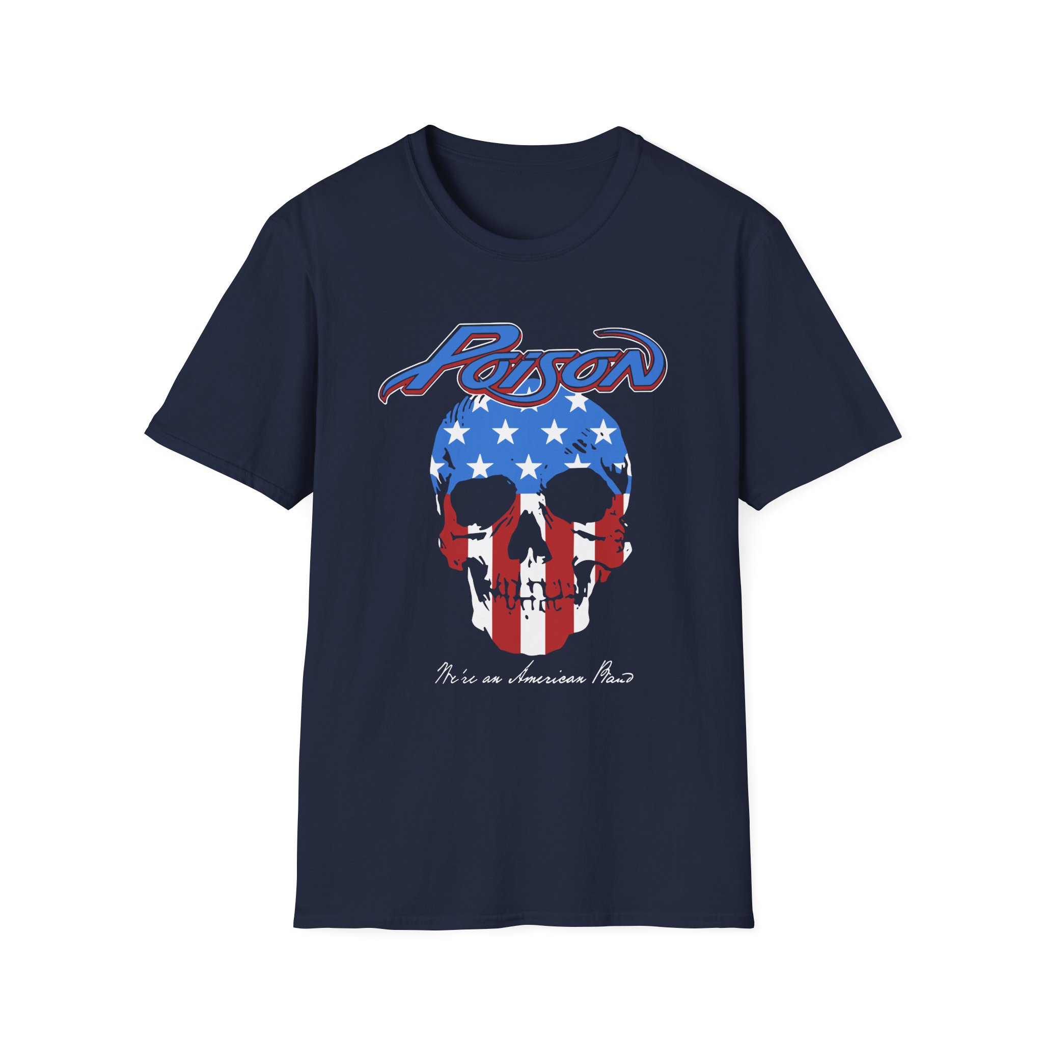 Poison American Band Unisex Softstyle T-Shirt